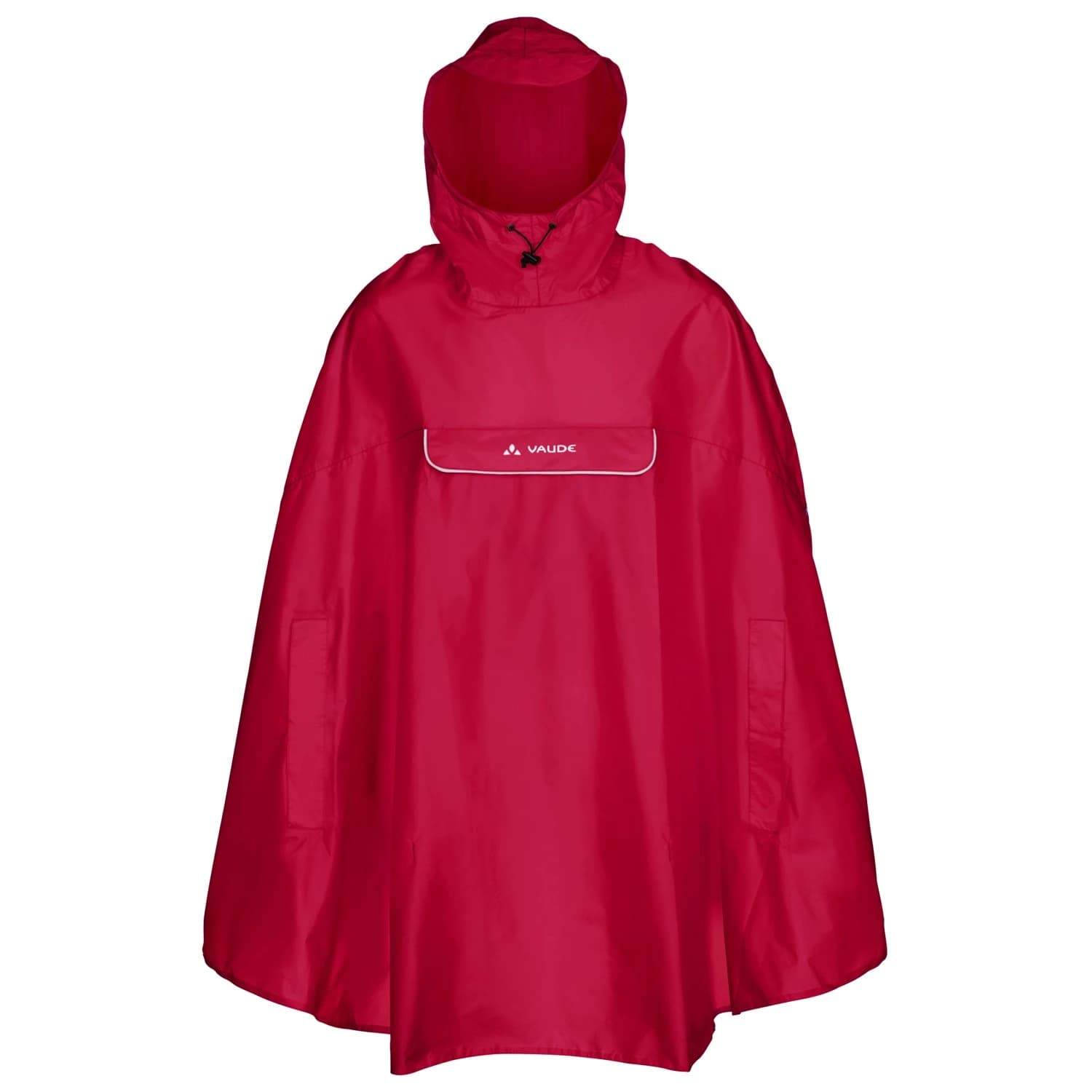 Водоустойчиво яке за колоездене Vaude Valdipino Cycling jacket - Red Uni