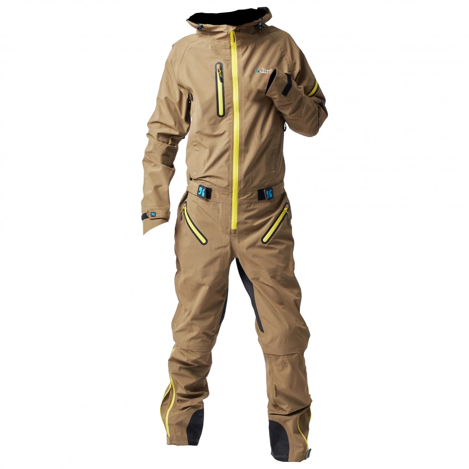Скин за колоездене Dirtlej Dirtsuit Core Edition Cycling skinsuit - Sand / Yellow