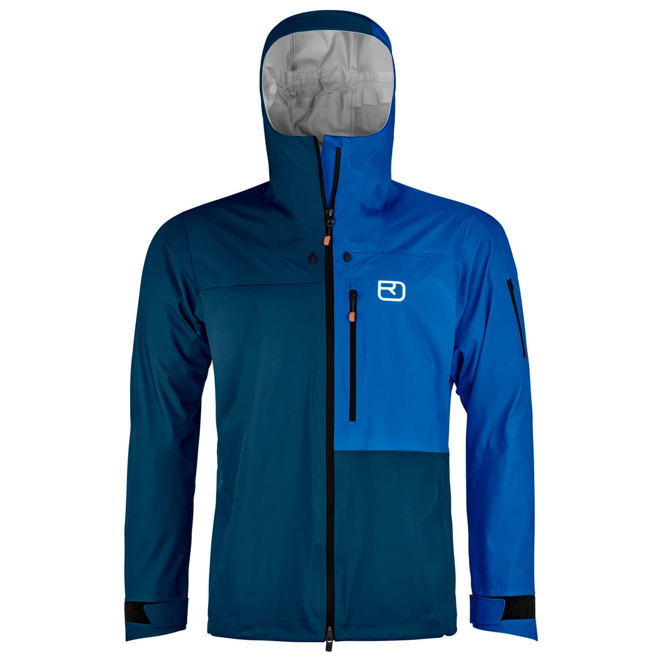 Мъжко водоустойчиво яке Ortovox 3L Ortler Jacket Waterproof jacket - Deep Ocean