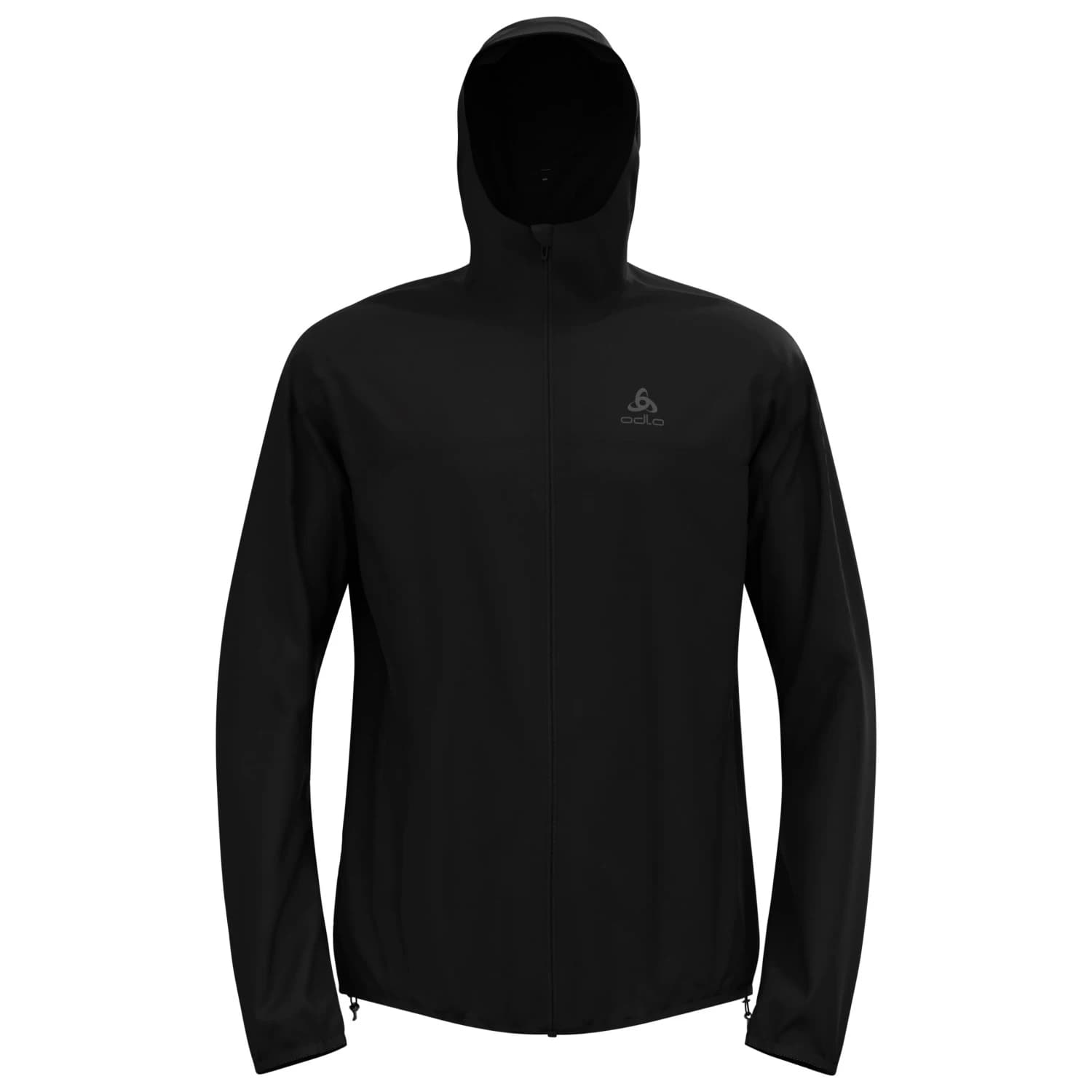 Мъжко водоустойчиво яке Odlo Jacket Zeroweight Waterproof Waterproof jacket - Black / Black