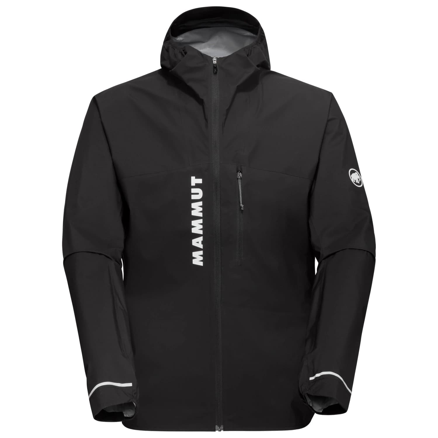 Мъжко водоустойчиво яке Mammut Aenergy Trailrunning Hardshell Hooded Jacket Waterproof jacket - Black