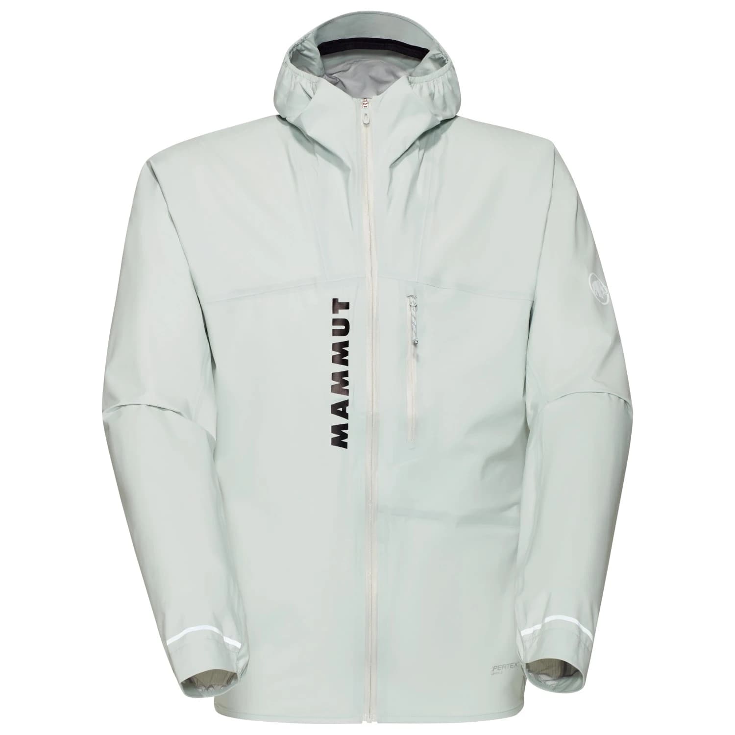 Мъжко водоустойчиво яке Mammut Aenergy Trailrunning Hardshell Hooded Jacket Waterproof jacket - Silver Sage