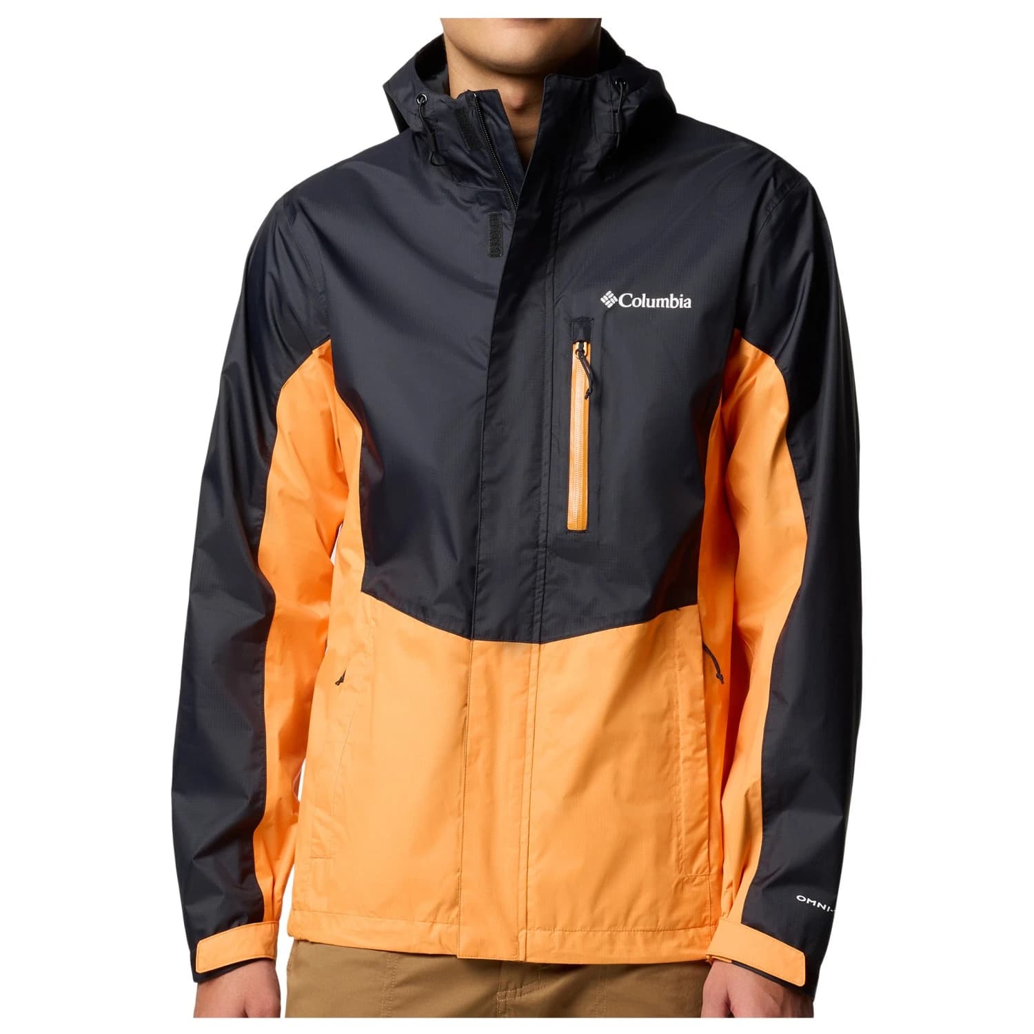 Мъжко водоустойчиво яке Columbia Pouring Adventure III Jacket Waterproof jacket - Black / Koi