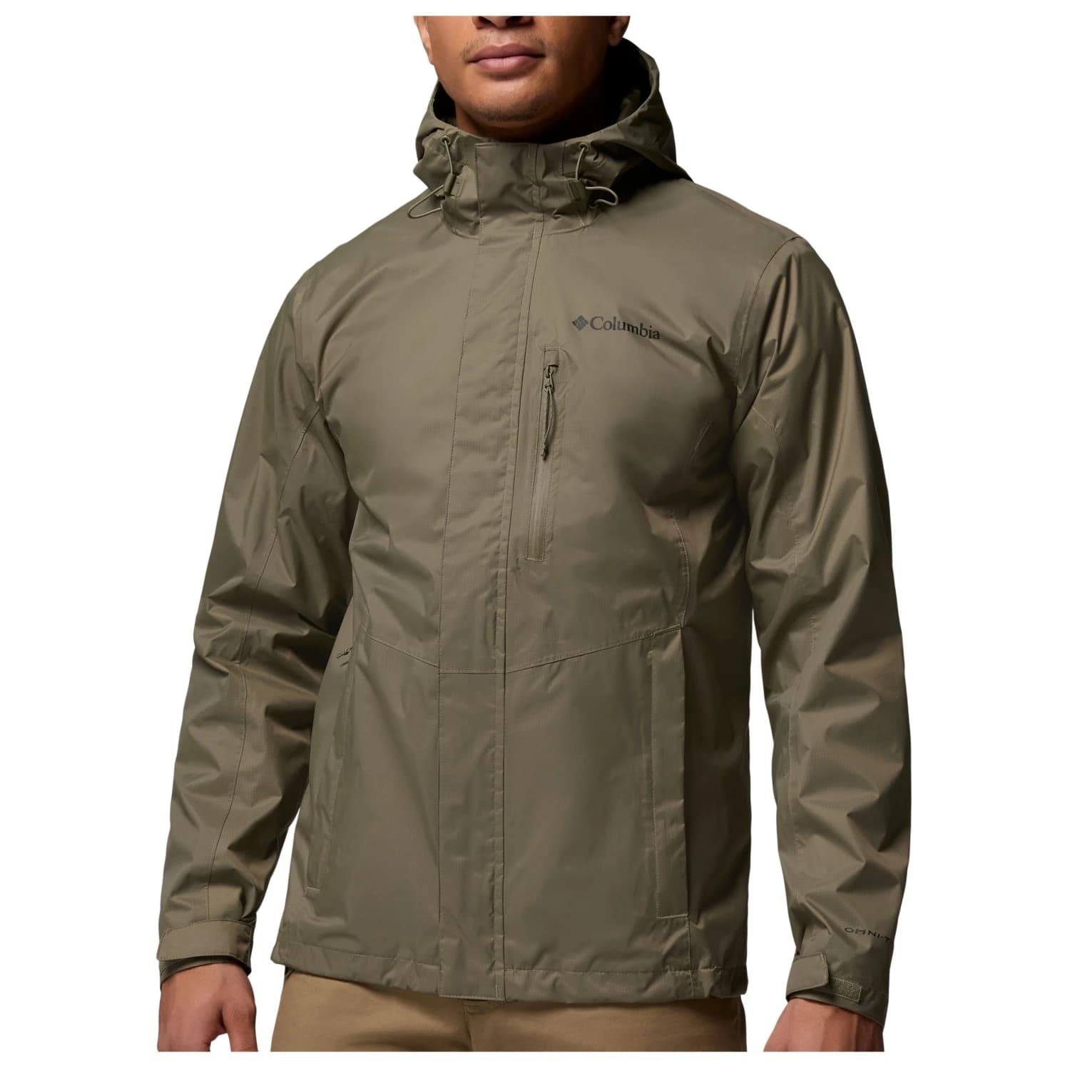 Мъжко водоустойчиво яке Columbia Pouring Adventure III Jacket Waterproof jacket - Stone Green