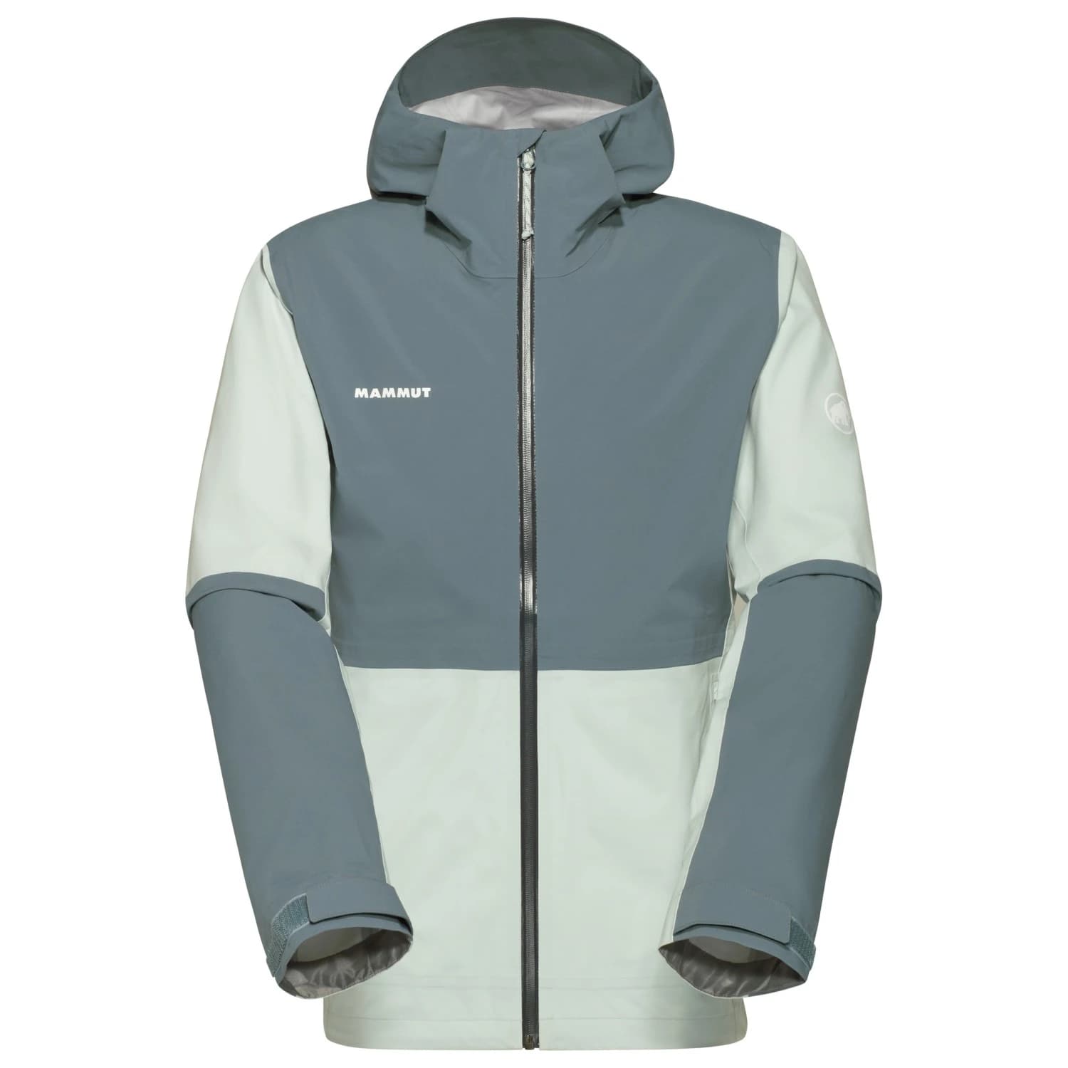 Мъжко водоустойчиво яке Mammut Linard Guide Hardshell Hooded Jacket Waterproof jacket - Silver Sage / Strata