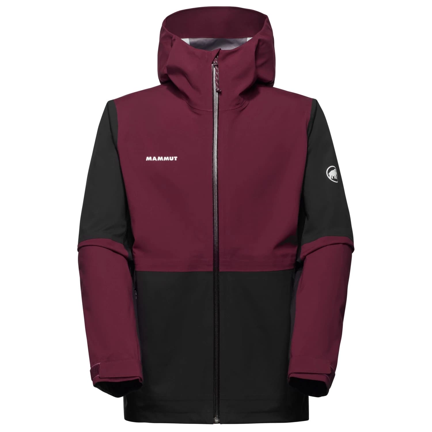 Мъжко водоустойчиво яке Mammut Linard Guide Hardshell Hooded Jacket Waterproof jacket - Black / Vin