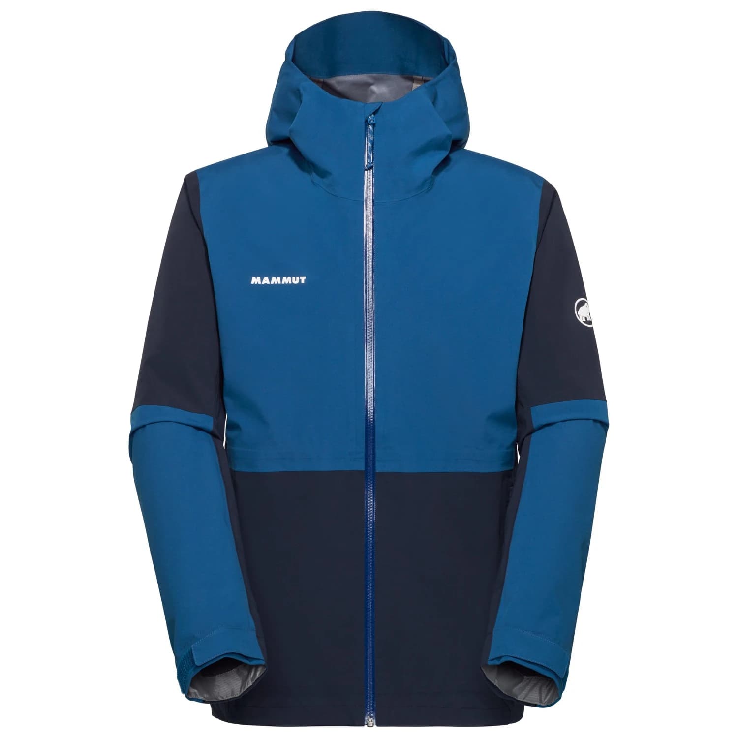 Мъжко водоустойчиво яке Mammut Linard Guide Hardshell Hooded Jacket Waterproof jacket - Marine / Tschiel