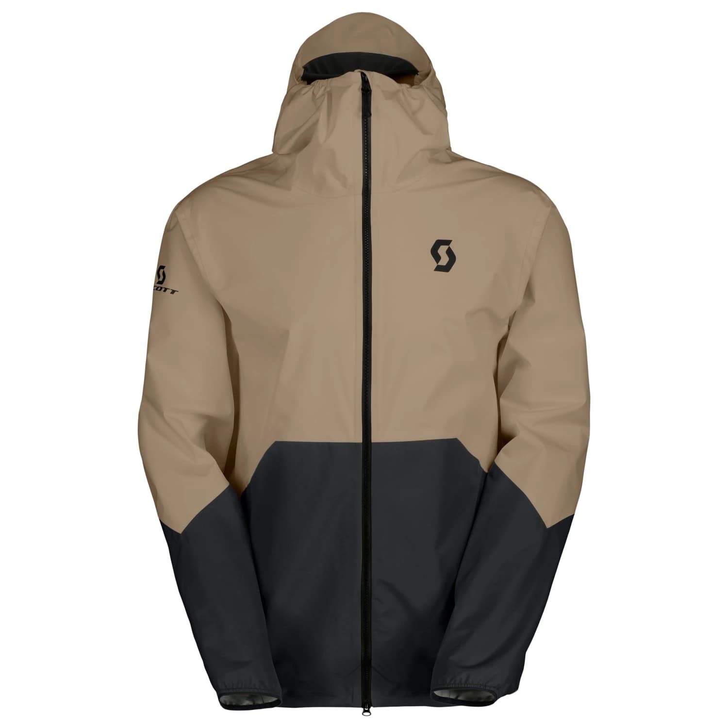 Мъжко водоустойчиво яке Scott Jacket Explorair Light Dryo 2.5L Waterproof jacket - Toast Beige / Black