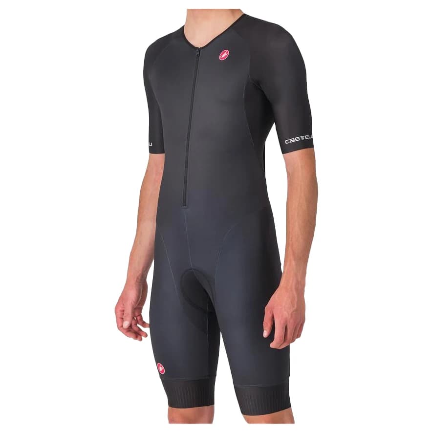 Мъжки скин за колоездене Castelli Core Tri Suit S/S Cycling skinsuit - Black