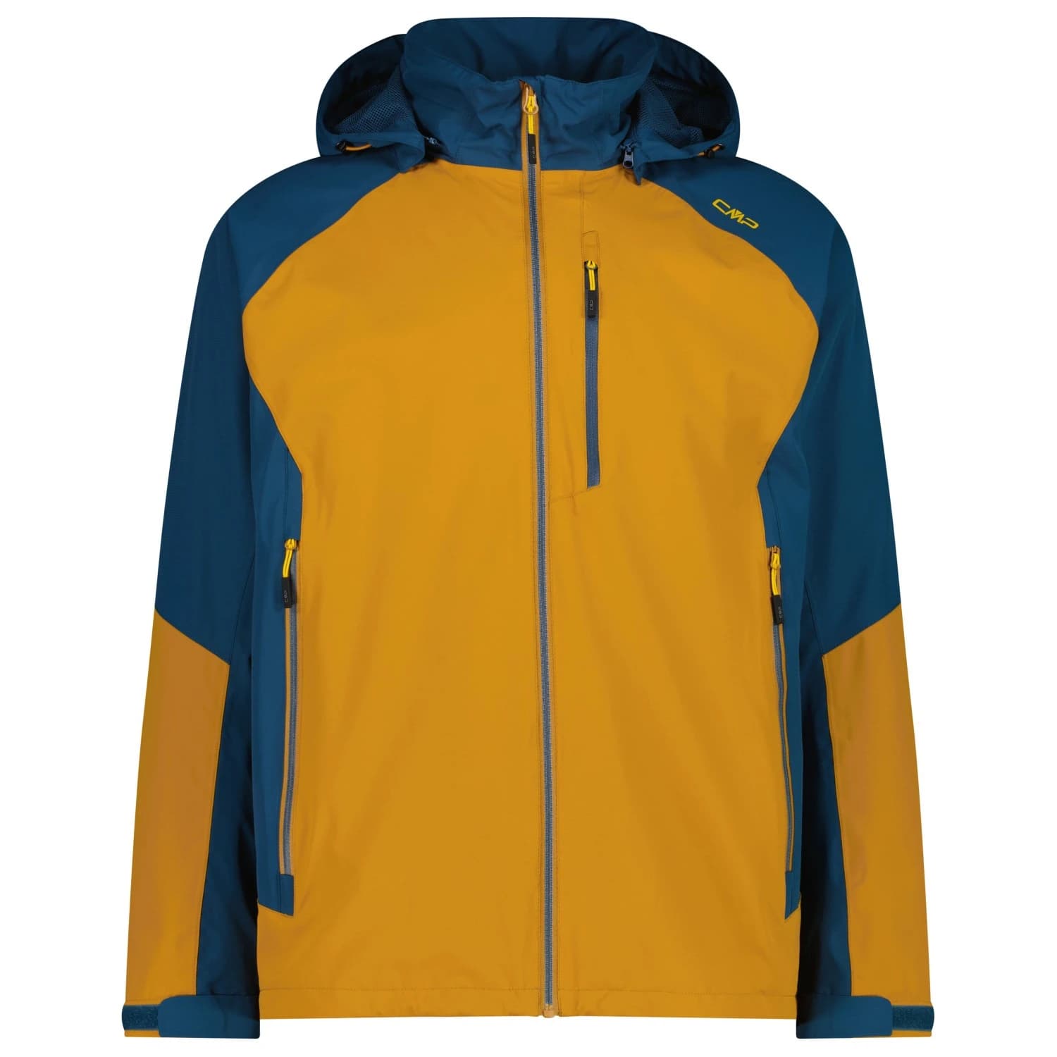 Мъжко водоустойчиво яке CMP Jacket Zip Hood Ripstop Waterproof jacket - Curcuma