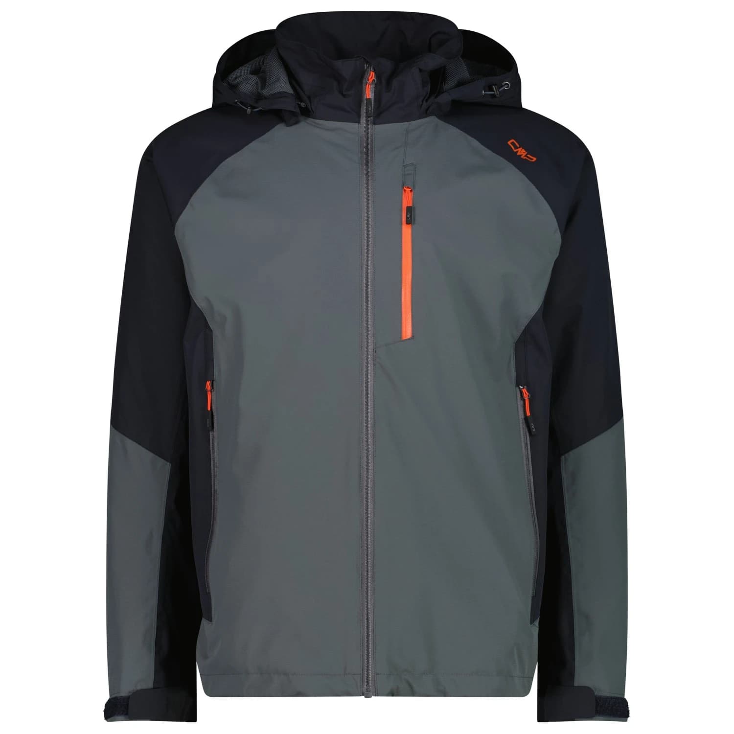 Мъжко водоустойчиво яке CMP Jacket Zip Hood Ripstop Waterproof jacket - Grey