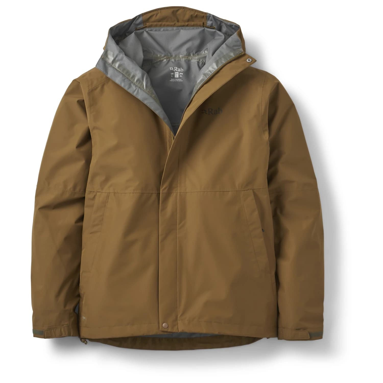 Водоустойчиво яке Rab Downpour Jacket Waterproof jacket - Oak