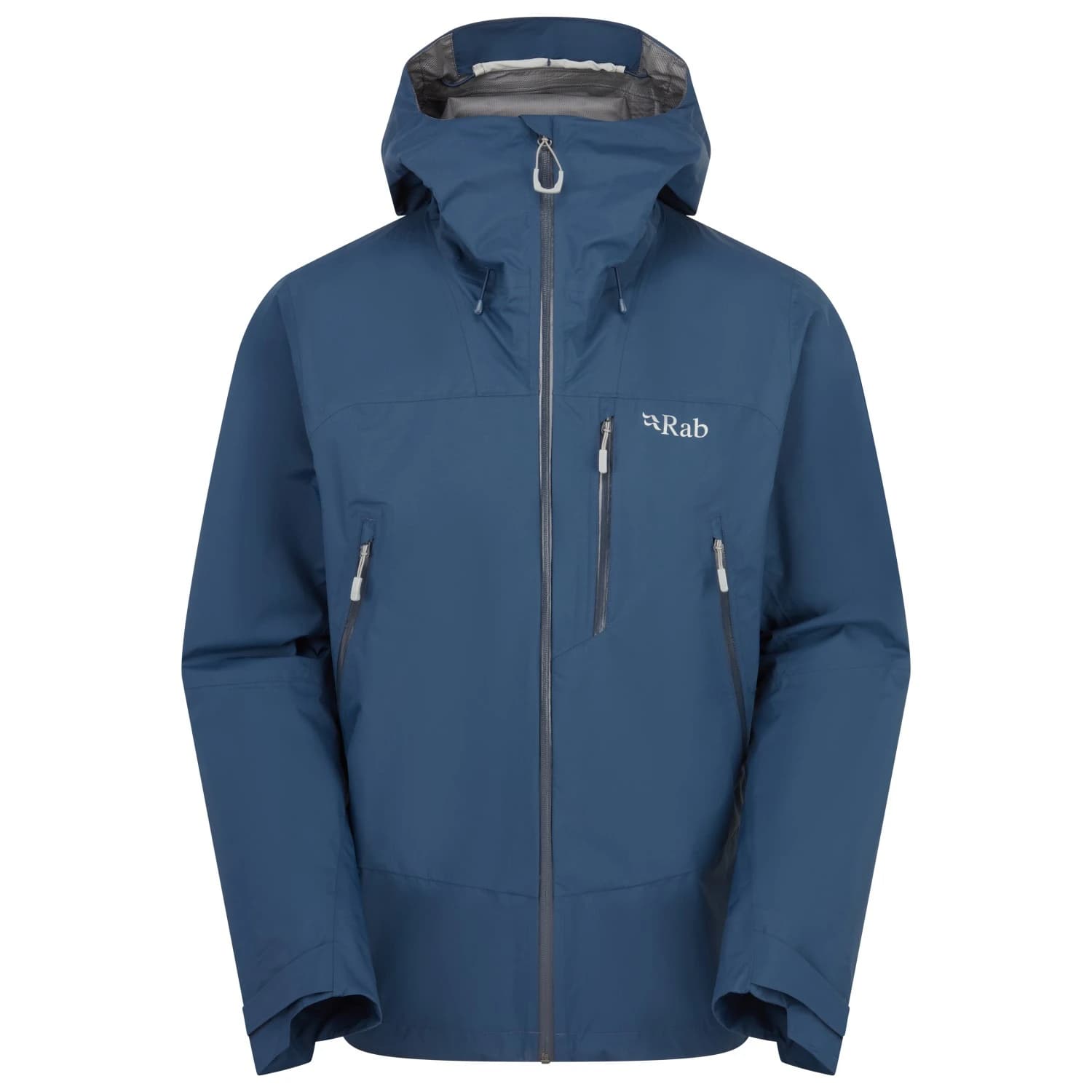 Мъжко водоустойчиво яке Rab Downpour Mountain Jacket Waterproof jacket - Tempest Blue