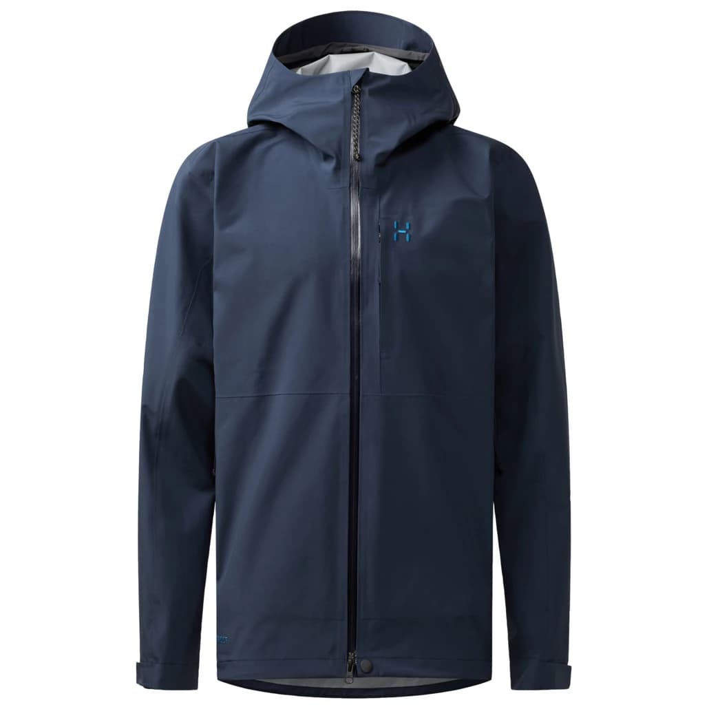 Мъжко водоустойчиво яке Haglöfs Front Proof II Jacket Waterproof jacket - Tarn Blue