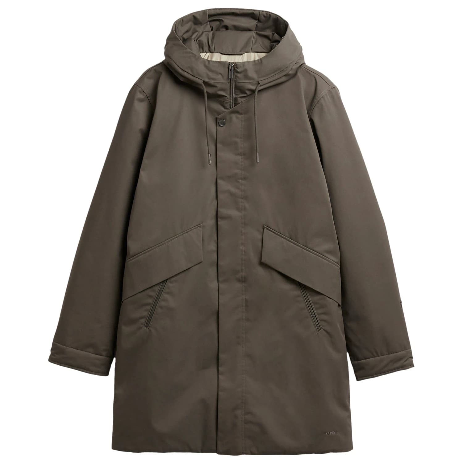 Мъжко палто Elvine Karim Coat - Dusk Olive