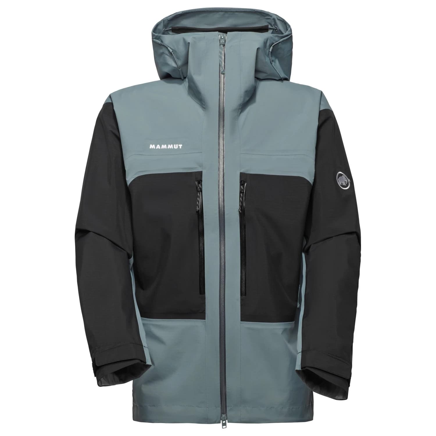 Мъжко водоустойчиво яке Mammut Taiss Hardshell Hooded Jacket Waterproof jacket - Strata / Black