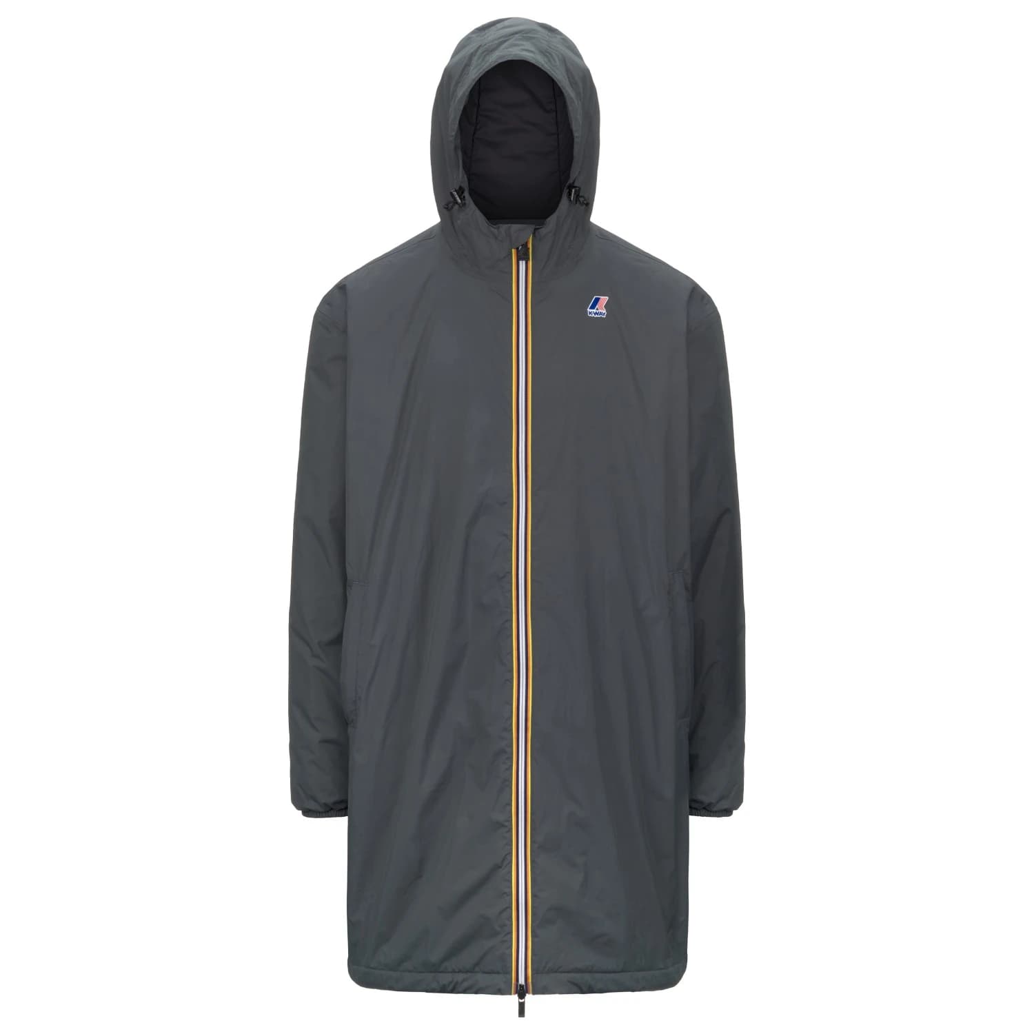Мъжко палто K-Way Le Vrai 4.0 Eiffel East Warm Coat - Grey Shadow Dark