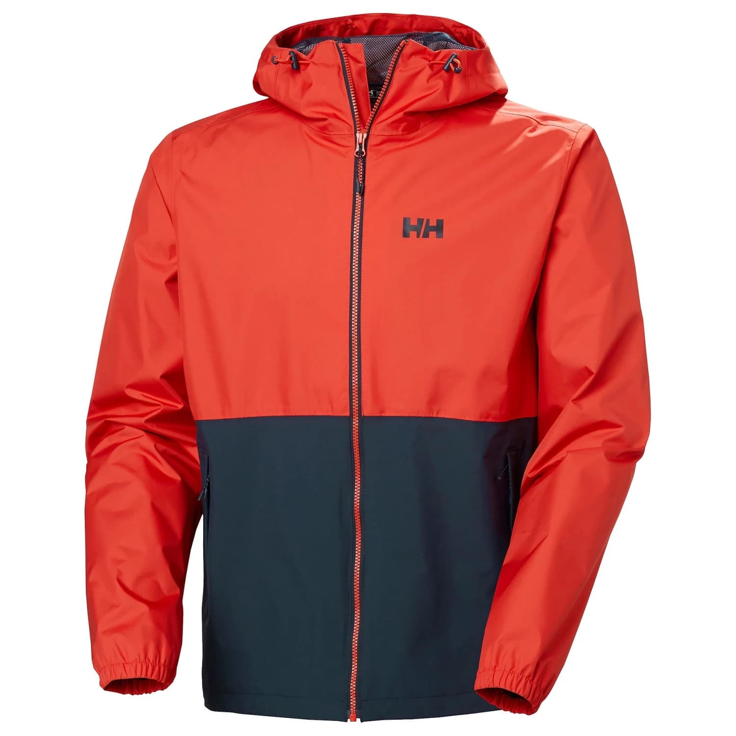 Мъжко водоустойчиво яке Helly Hansen Hilo Rain Jacket Waterproof jacket - Alert Red