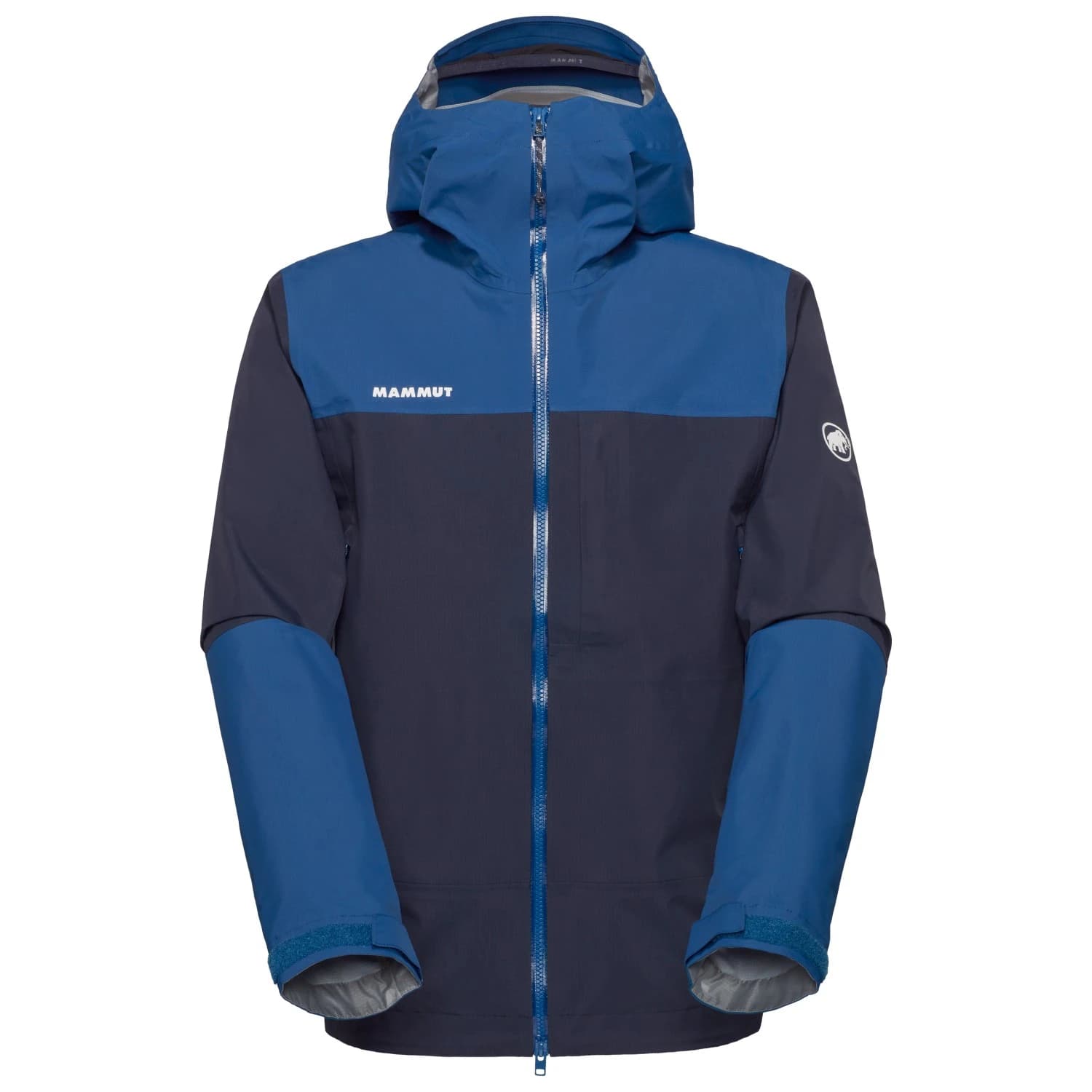 Мъжко водоустойчиво яке Mammut Alto Guide Hardshell Hooded Jacket Waterproof jacket - Marine / Tschiel