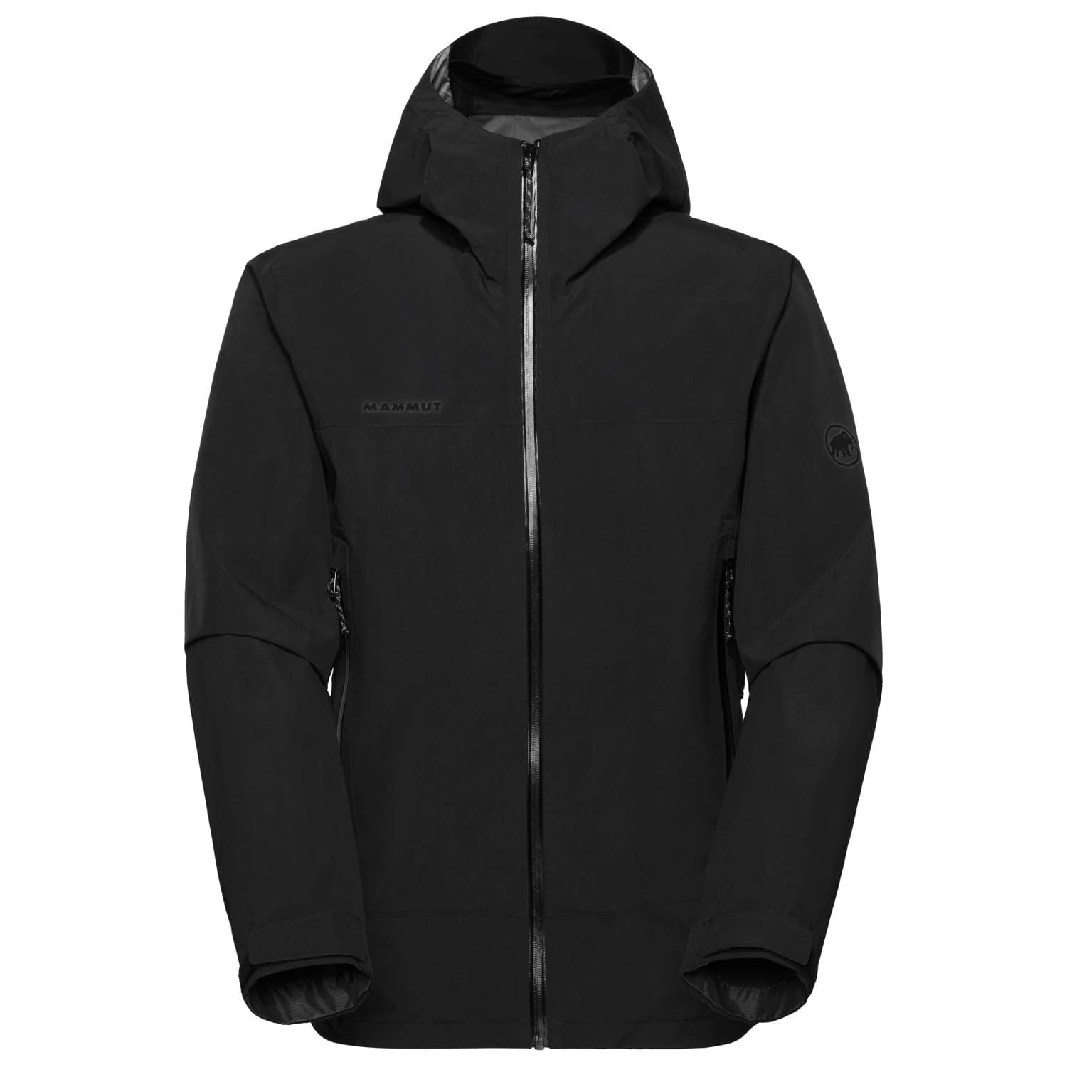 Мъжко водоустойчиво яке Mammut Crag Hardshell Hooded Jacket Waterproof jacket - Black