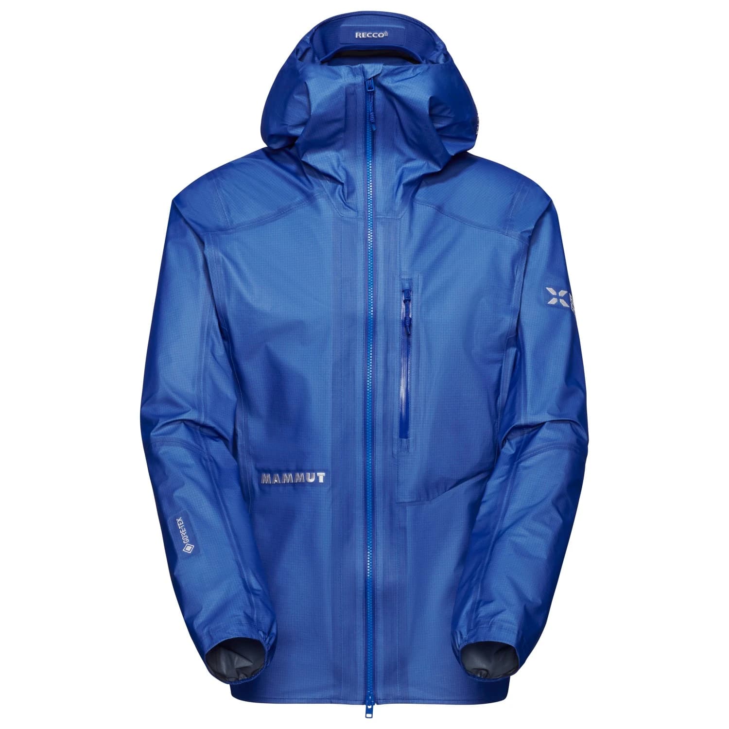 Водоустойчиво яке Mammut Eiger Nordwand Light Hardshell Hooded Jacket Waterproof jacket - Eiger Blue