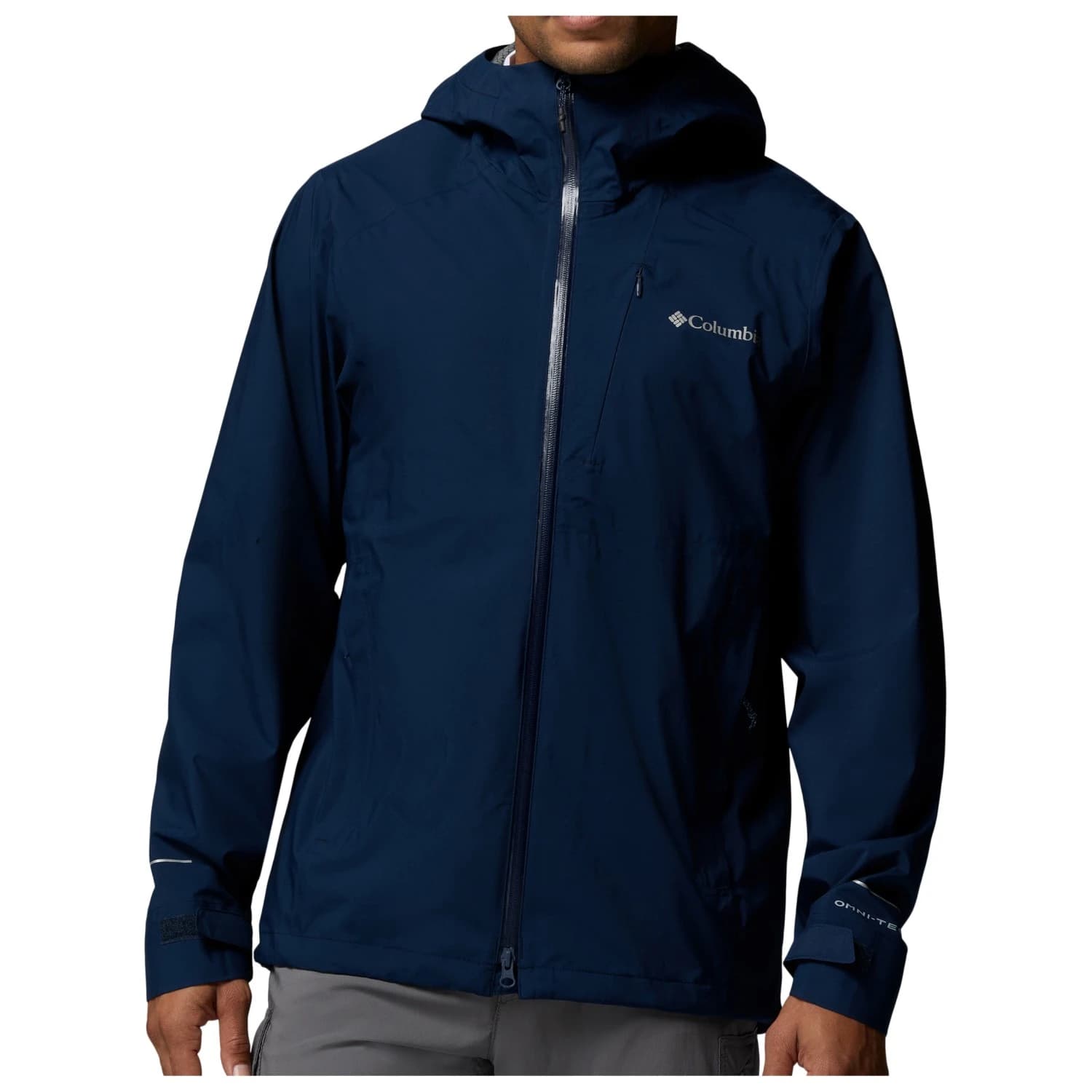 Мъжко водоустойчиво яке Columbia Trailborne 2.5L Shell Waterproof jacket - Collegiate Navy