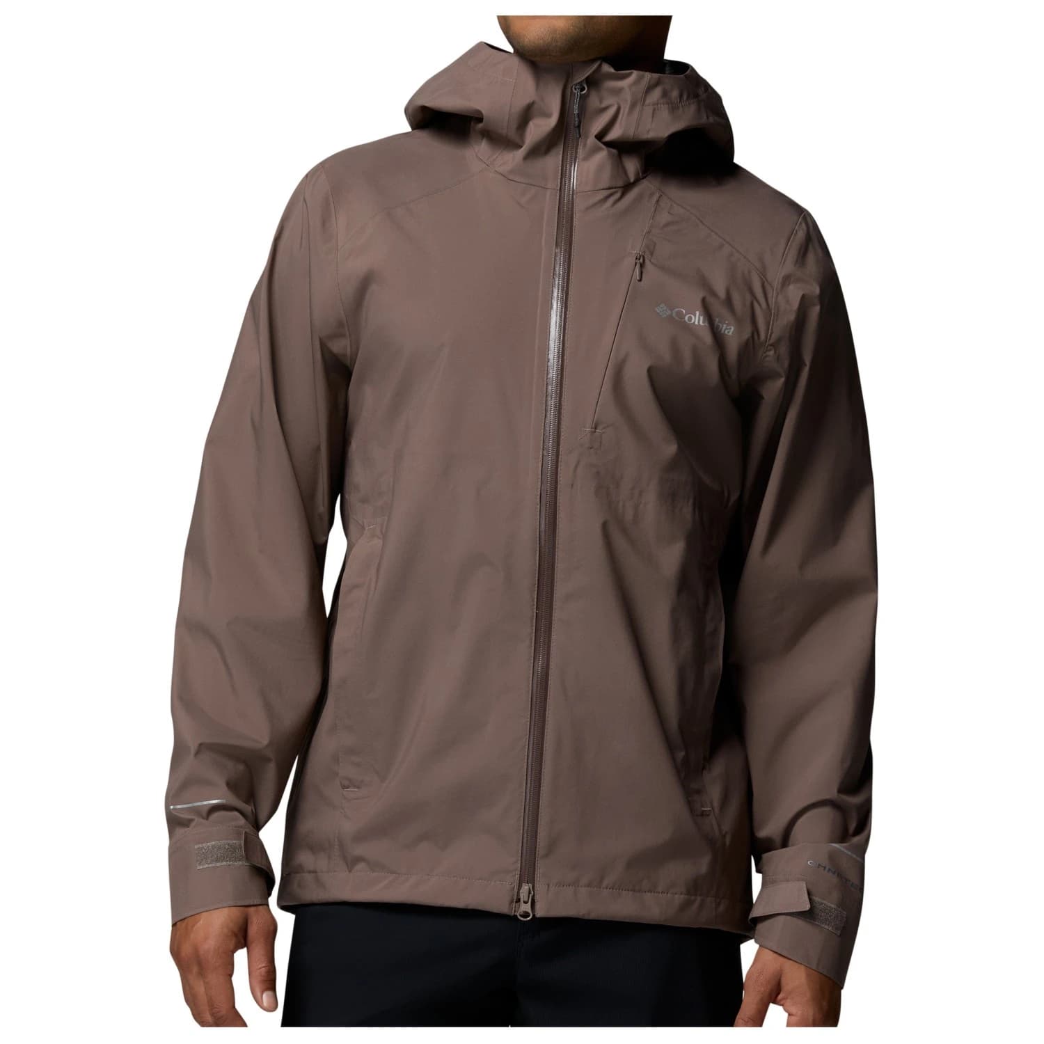 Мъжко водоустойчиво яке Columbia Trailborne 2.5L Shell Waterproof jacket - Iron