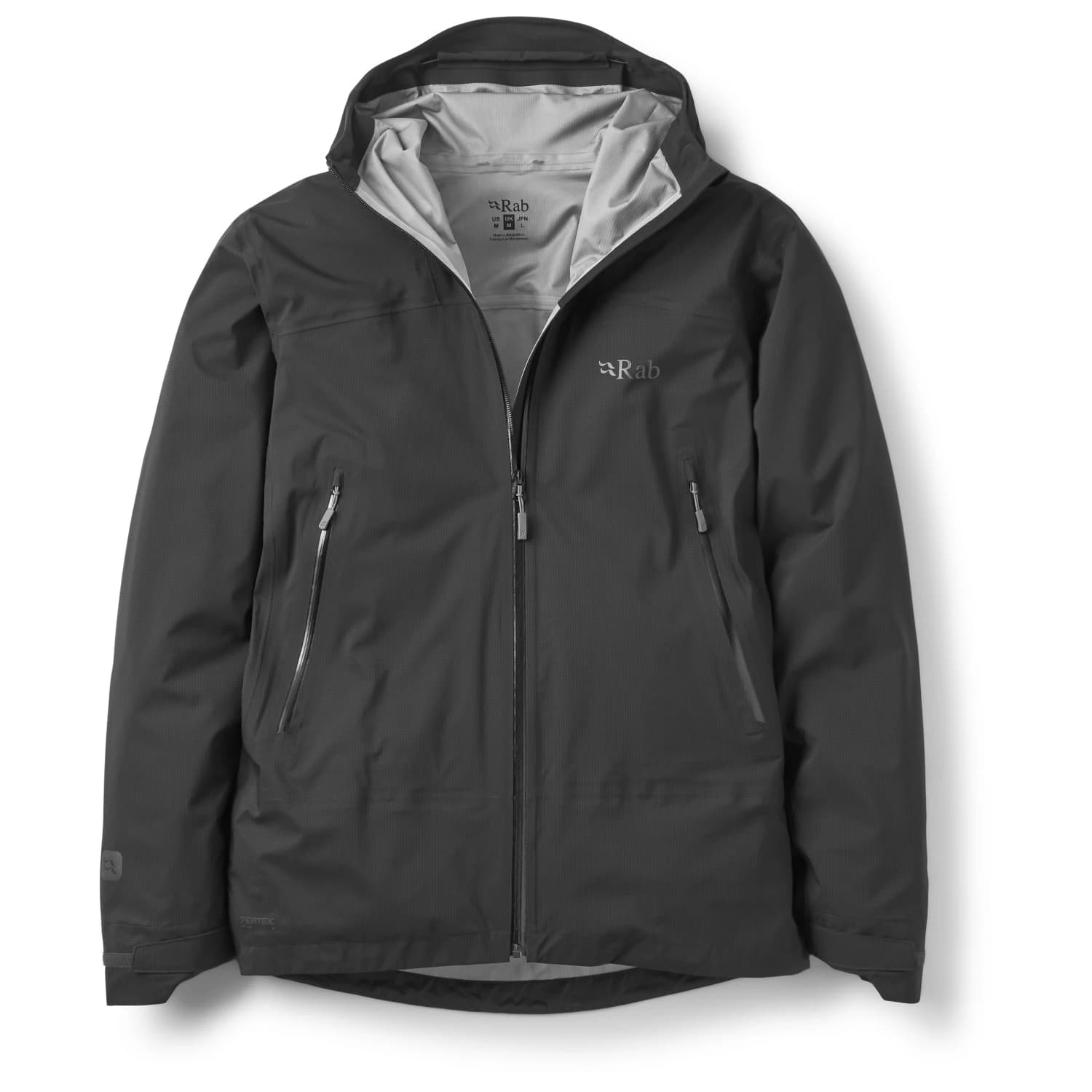 Мъжко водоустойчиво яке Rab Firewall Light Jacket Waterproof jacket - Black