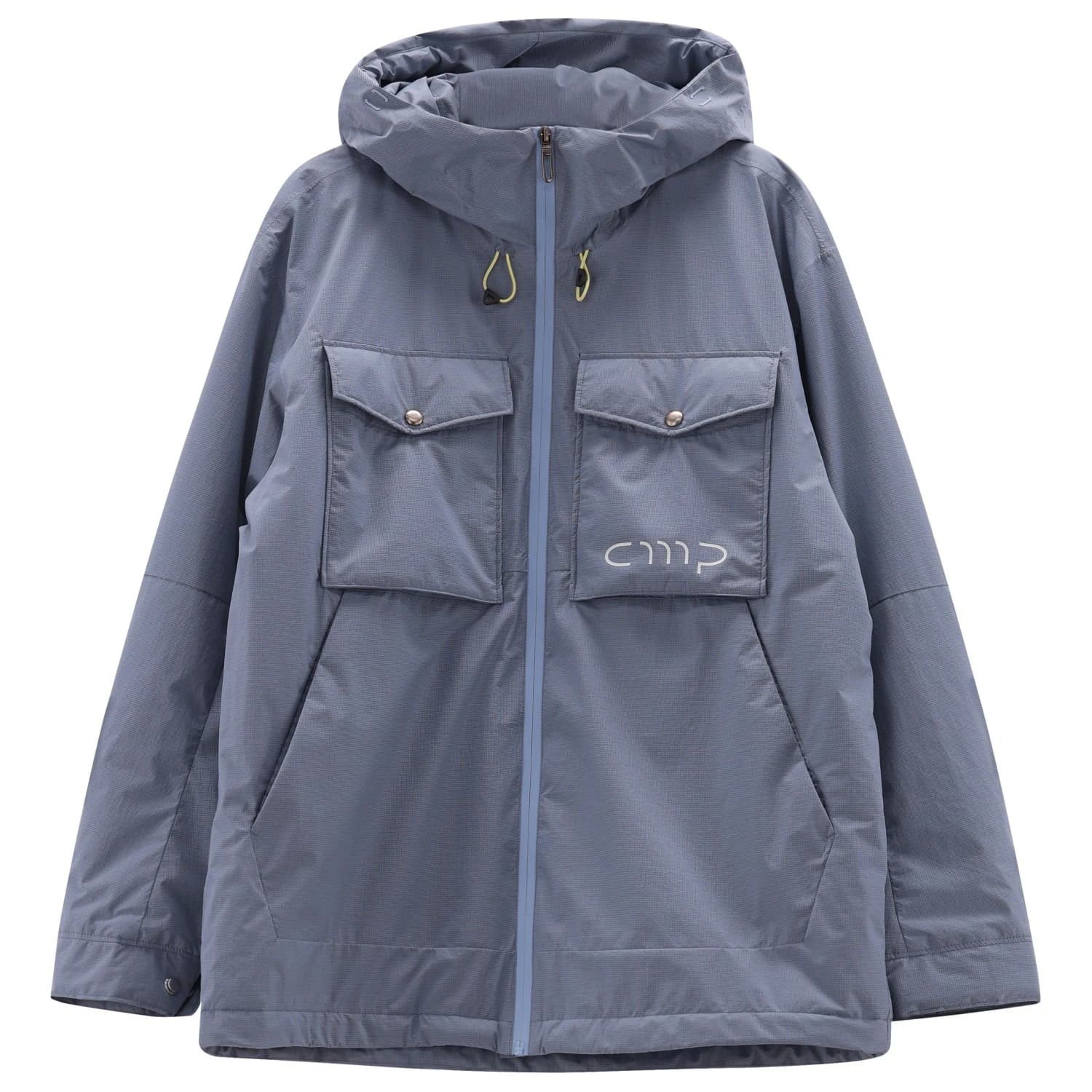Мъжко водоустойчиво яке CMP Jacket Fix Hood with Chest Pockets Waterproof jacket - Copen Blue