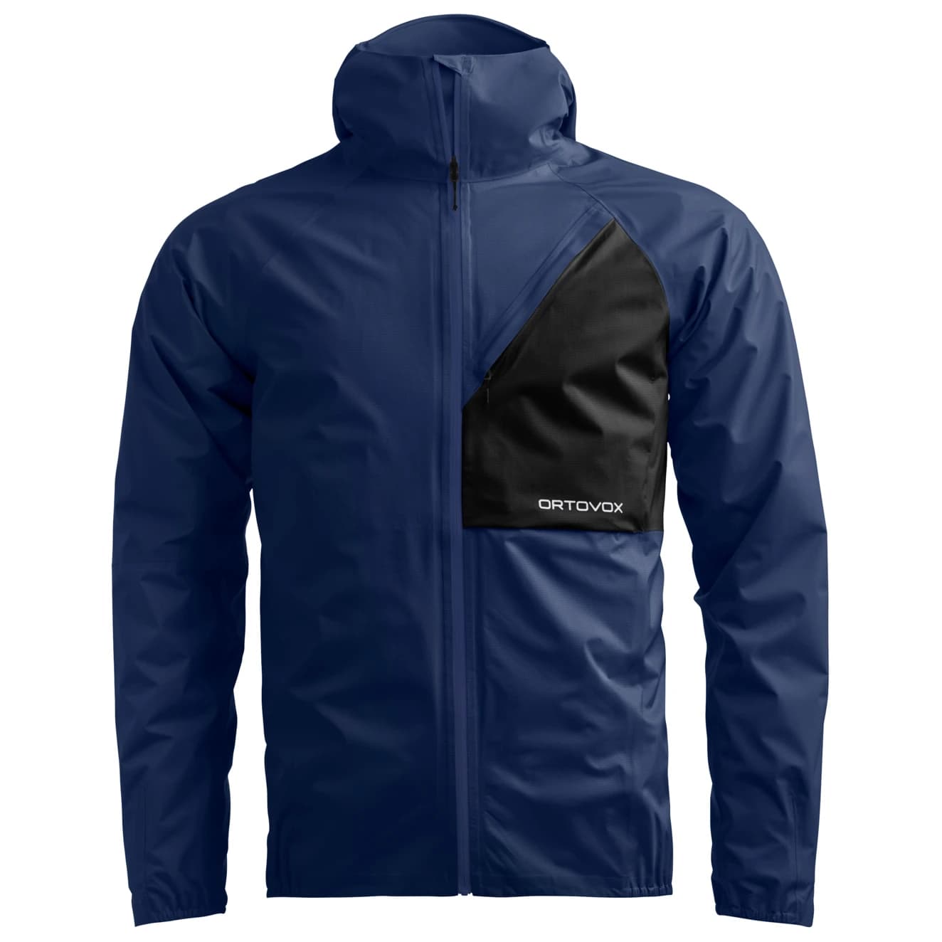 Мъжко водоустойчиво яке Ortovox Trace 2.5L Jacket Waterproof jacket - Blue Nunatak