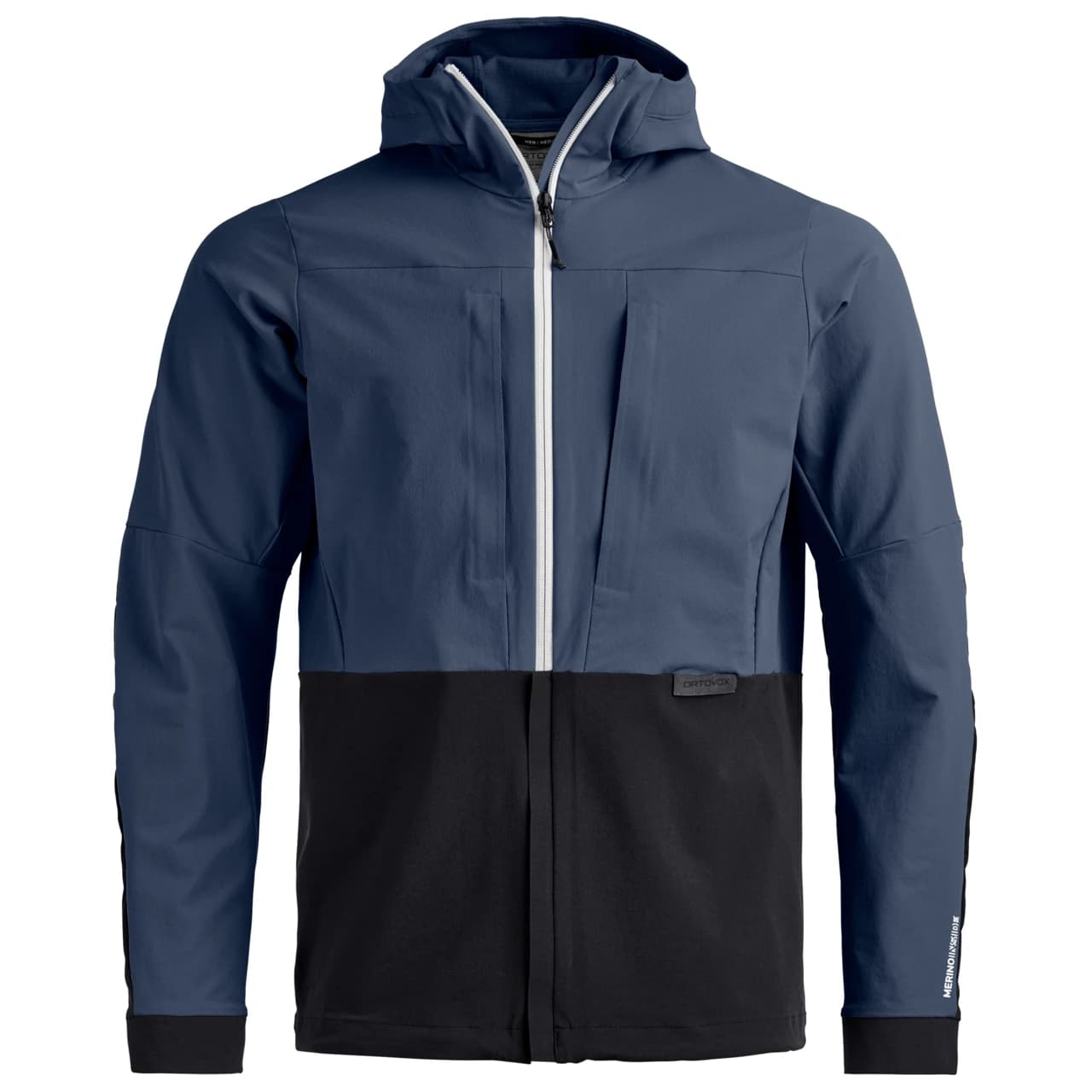 Мъжко водоустойчиво яке Ortovox Trad Plus Jacket Softshell jacket - Blue Nunatak