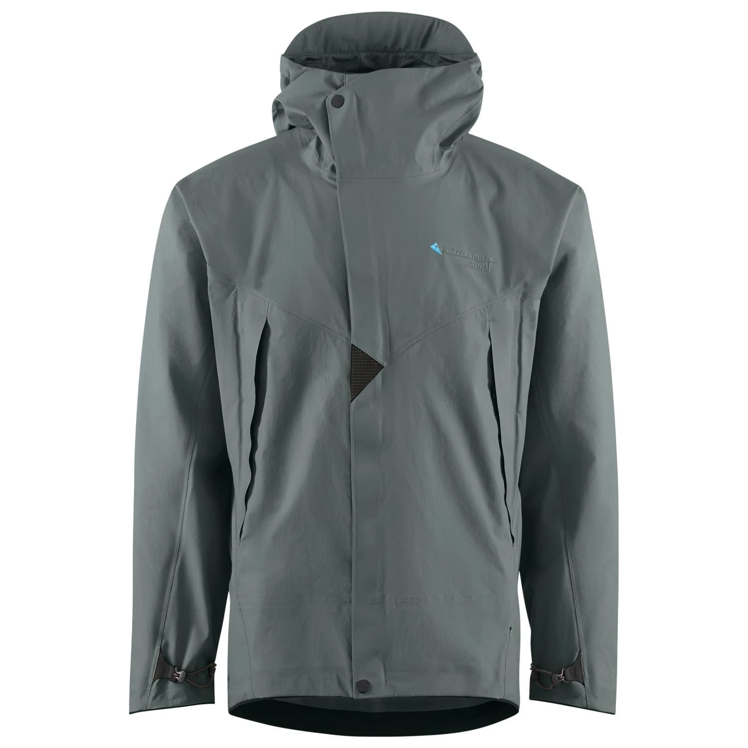 Мъжко водоустойчиво яке Klättermusen Asynja Jacket Waterproof jacket - Teal Grey