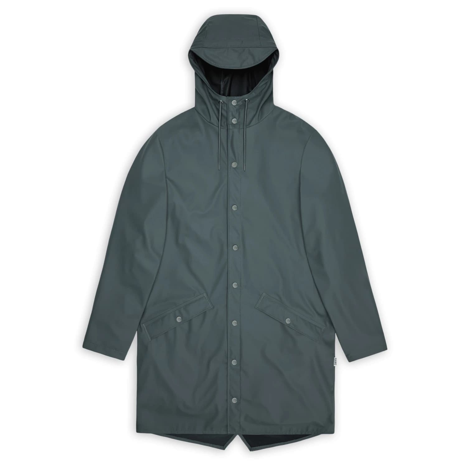 Водоустойчиво яке Rains Long Jacket W3 Raincoat - Dark Grey