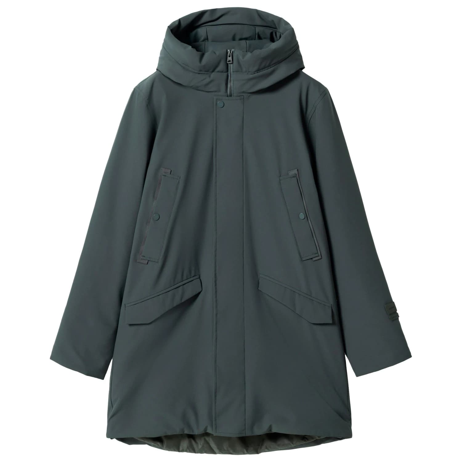 Палто Elvine Alrik Coat - Coal Green