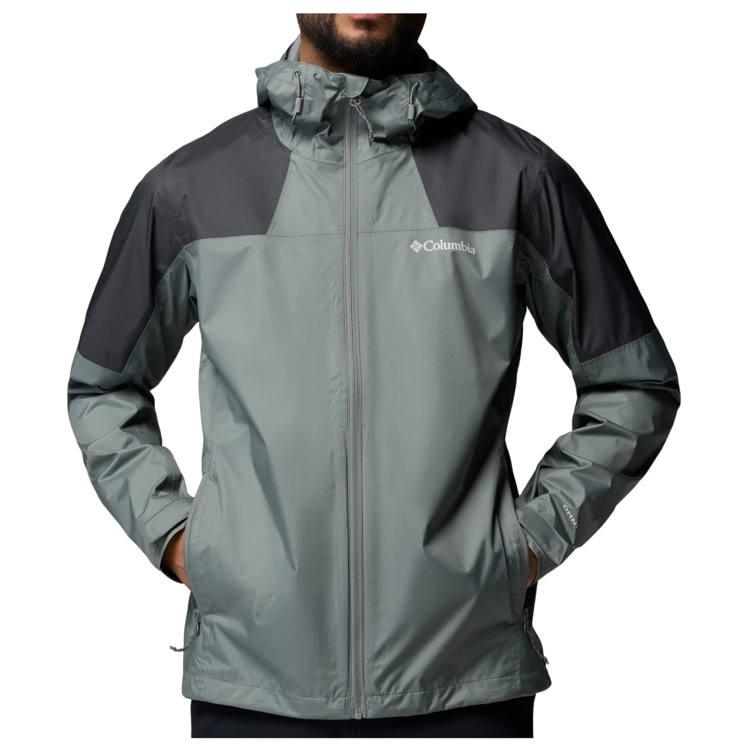 Мъжко водоустойчиво яке Columbia Inner Limits III Jacket Waterproof jacket - Sedona Sage / Shark