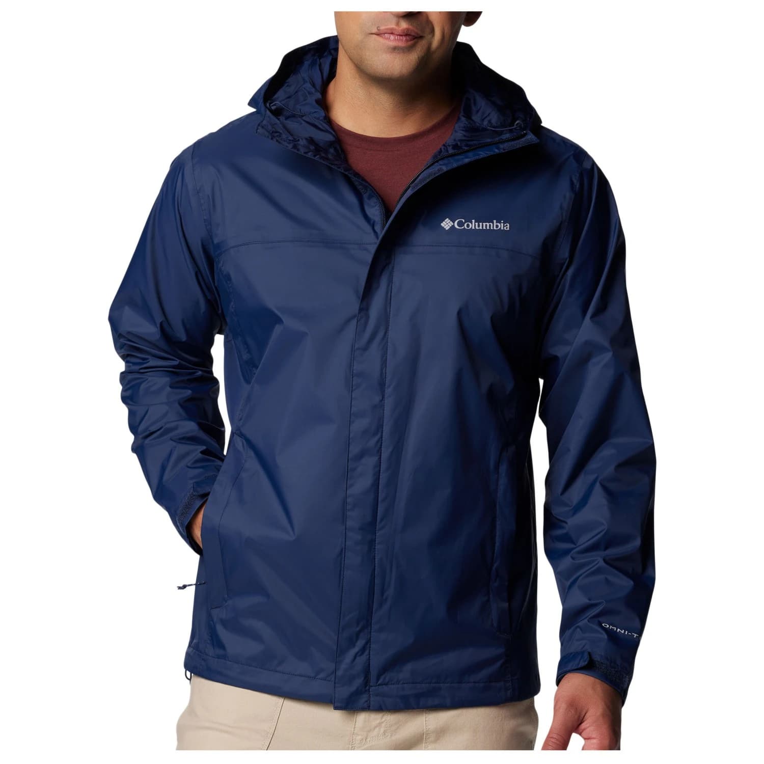 Мъжко водоустойчиво яке Columbia Watertight II Jacket Waterproof jacket - Collegiate Navy