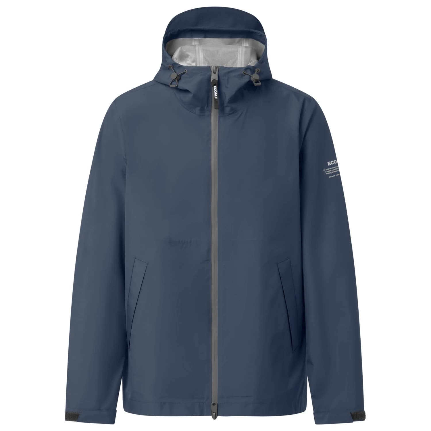 Мъжко водоустойчиво яке Ecoalf Diluvio Jacket Waterproof jacket - Steel Blue