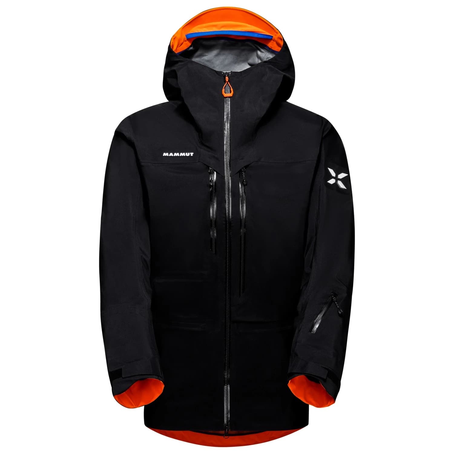 Водоустойчиво яке Mammut Eiger Free Advanced HS Hooded Jacket Waterproof jacket - Black