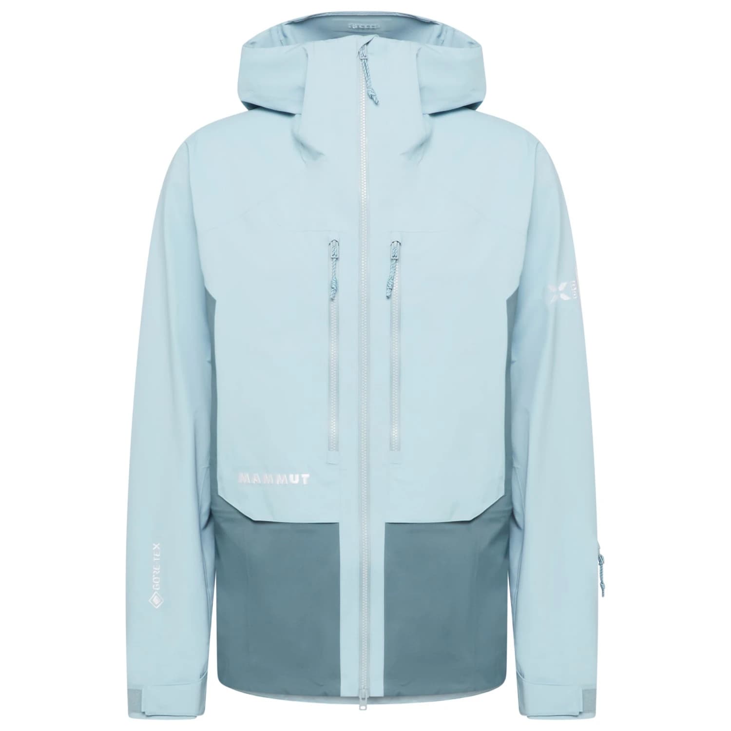 Водоустойчиво яке Mammut Eiger Free Advanced HS Hooded Jacket Waterproof jacket - Nebla / Strata