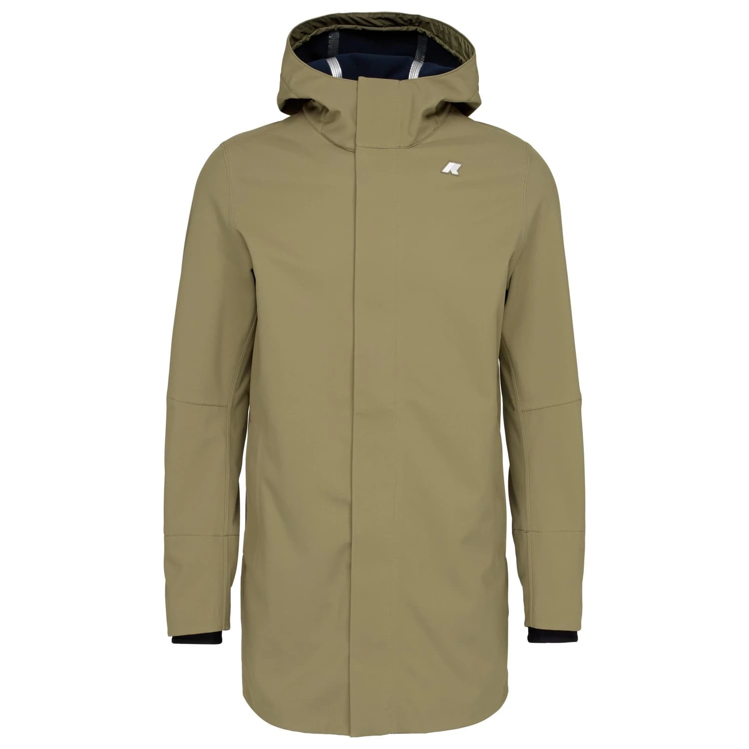 Палто K-Way Marlyn Bonded Coat - Green Army / Blue Depth