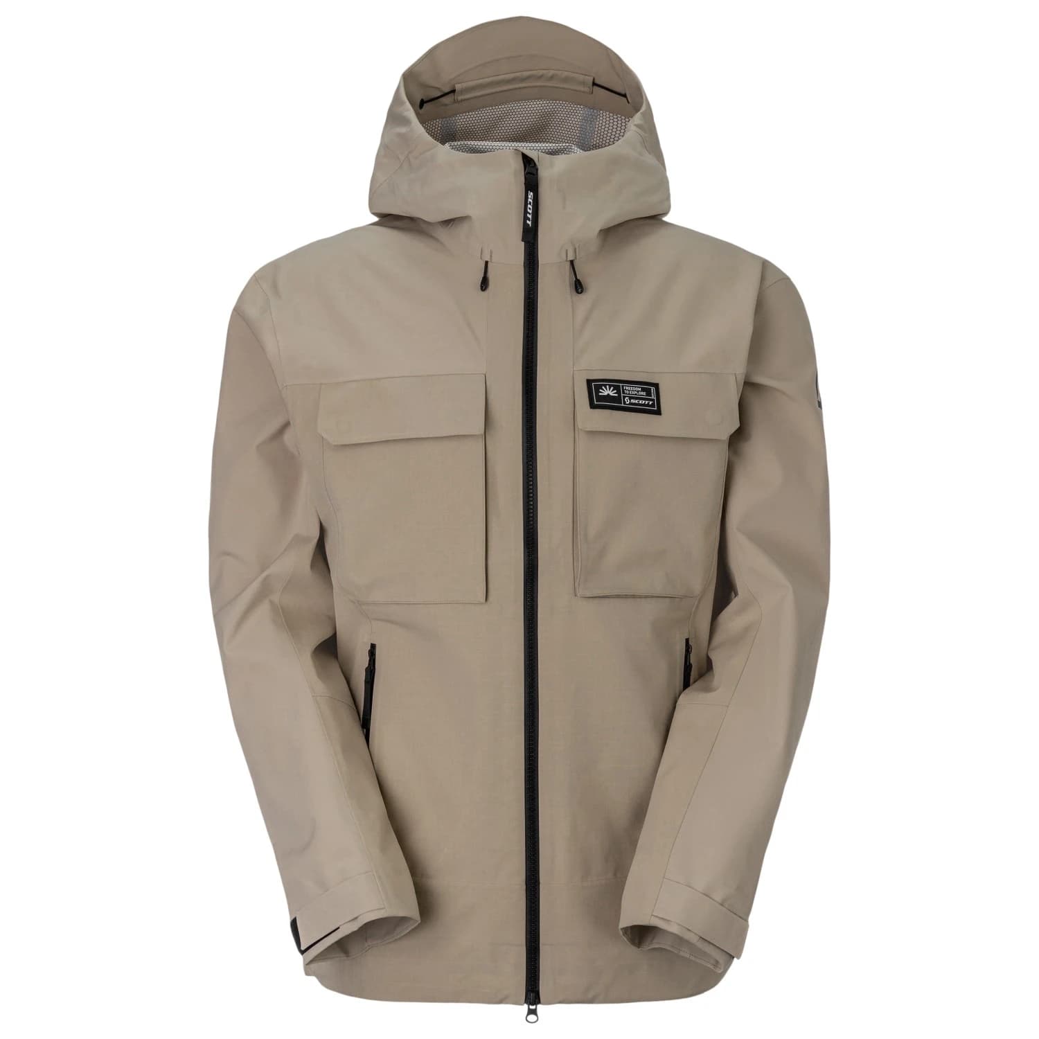 Мъжко водоустойчиво яке Scott Jacket Explorair Escape 2.5L Waterproof jacket - Portobello Beige