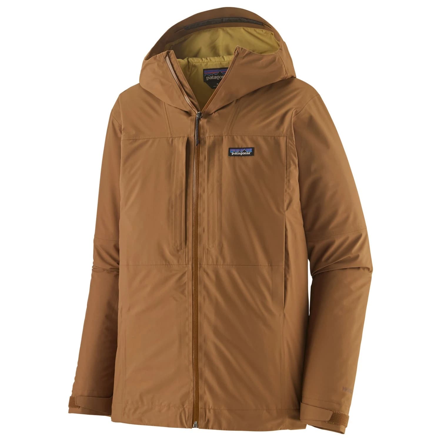 Мъжко водоустойчиво яке Patagonia Insulated Boulder Fork Rain Jacket Waterproof jacket - Deer Brown
