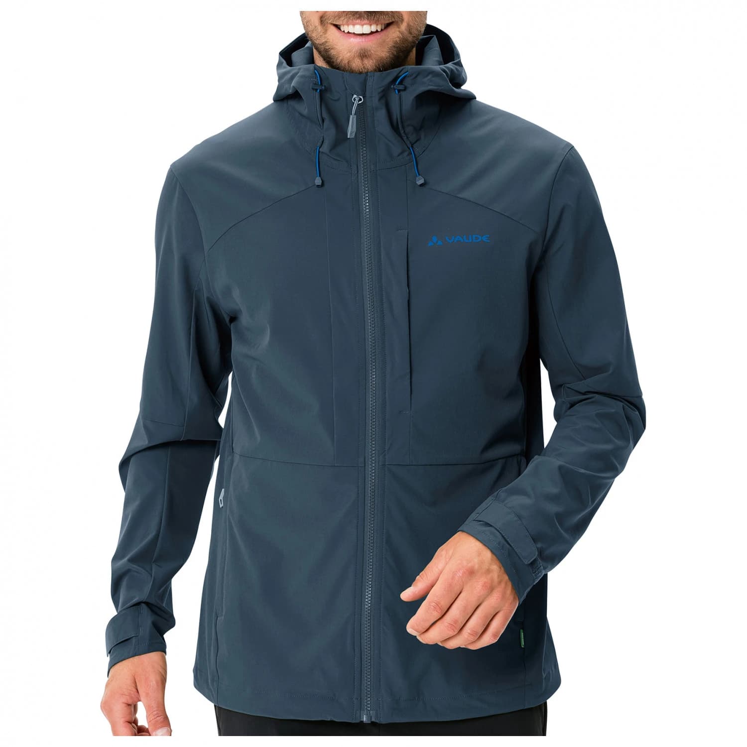 Мъжко ветрозащитно яке Vaude Elope Wind Jacket Softshell jacket - Dark Sea