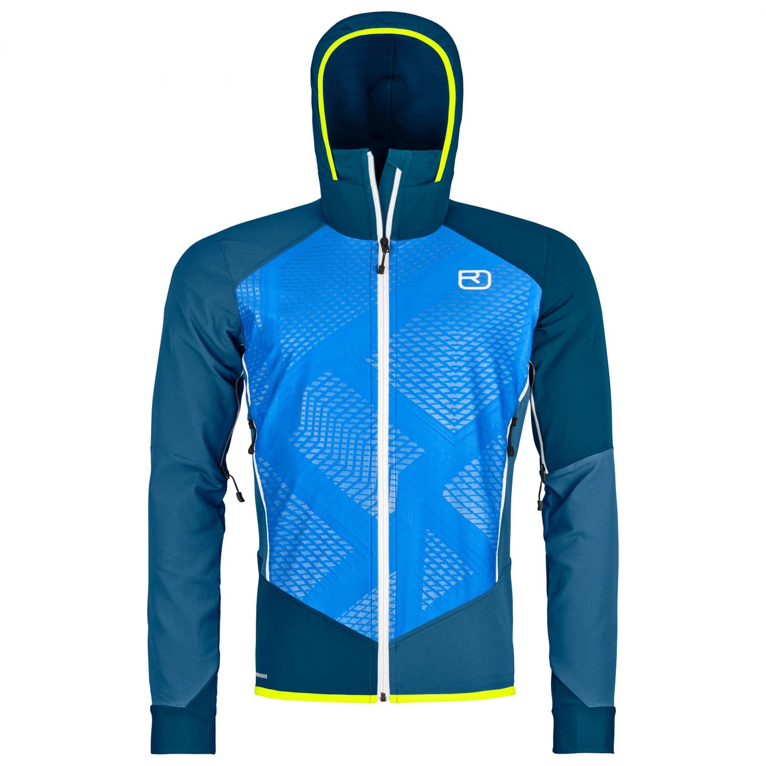 Мъжко софтшел яке Ortovox Col Becchei Jacket Softshell jacket - Mountain Blue