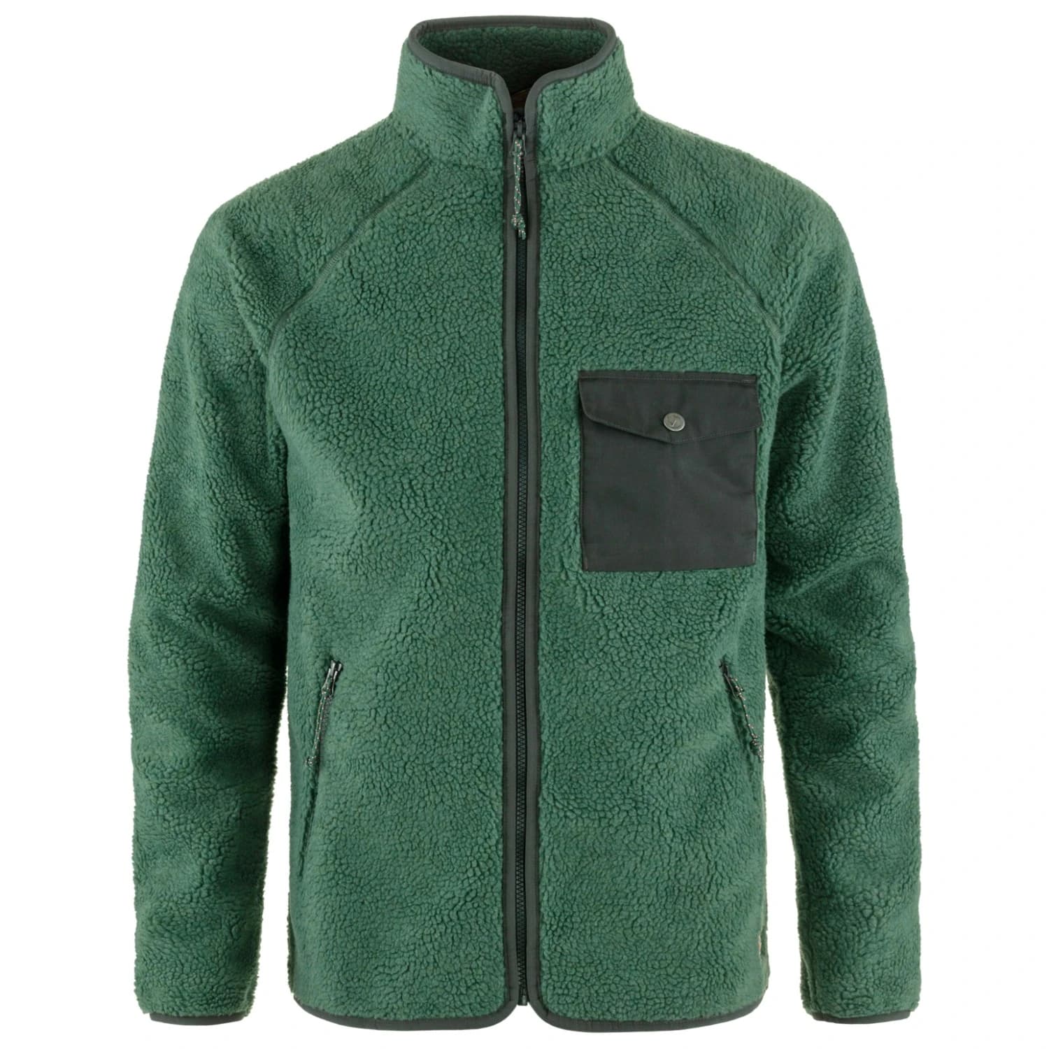 Мъжко ежедневно яке Fjällräven Vardag Pile Fleece Casual jacket - Deep Patina / Iron Grey