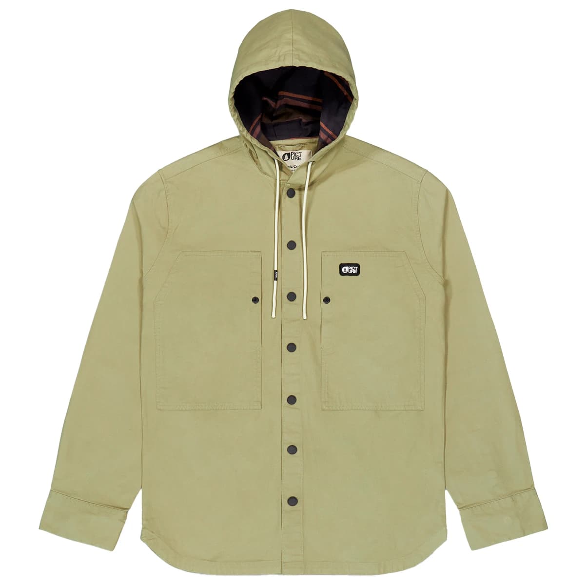Мъжко ежедневно яке Picture Perrie Shirt Casual jacket - Aloe