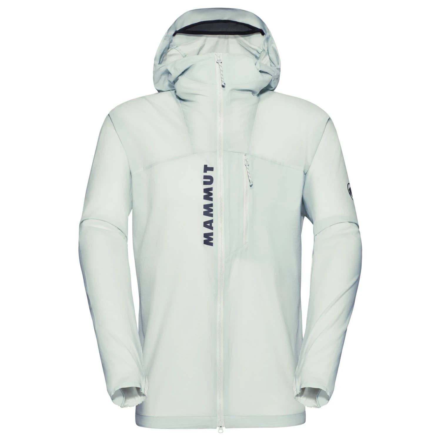 Мъжко софтшел яке Mammut Aenergy Windbreaker Hooded Jacket Softshell jacket - Silver Sage
