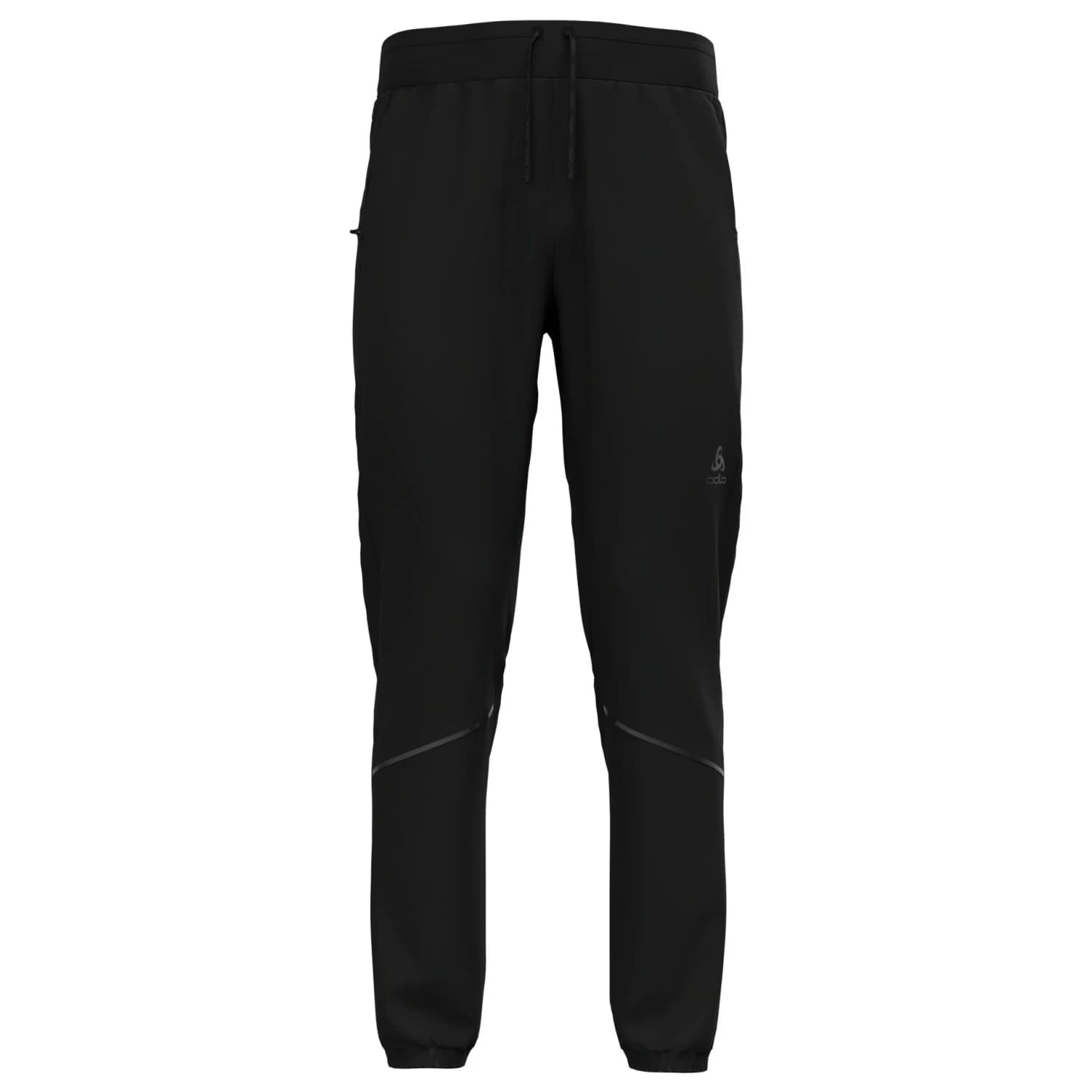 Мъжки панталон за ски бягане Odlo Zeroweight Pro Windproof Warm Pants Regular Length Cross-country ski trousers - Black