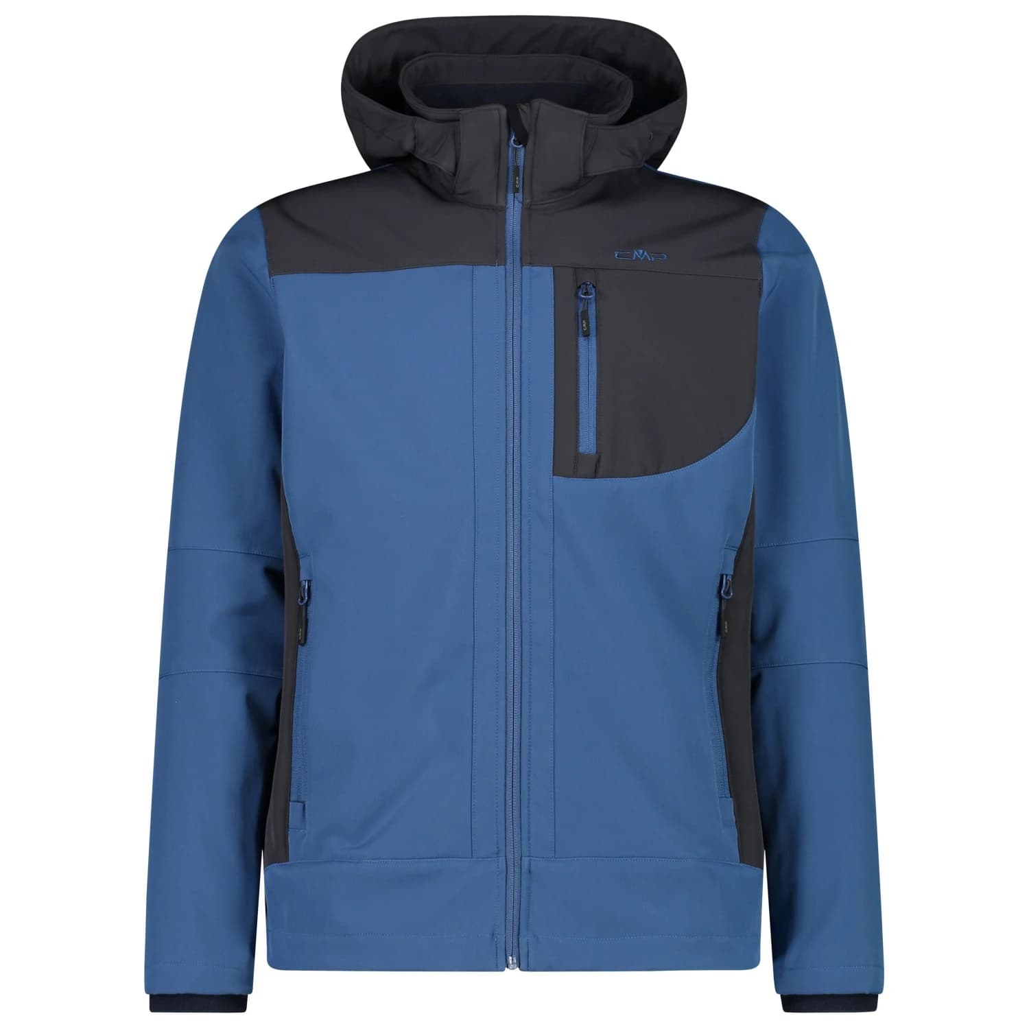 Мъжко софтшел яке Cmp Jacket Zip Hood 3A01787 Softshell jacket - Bluestone / Antracite