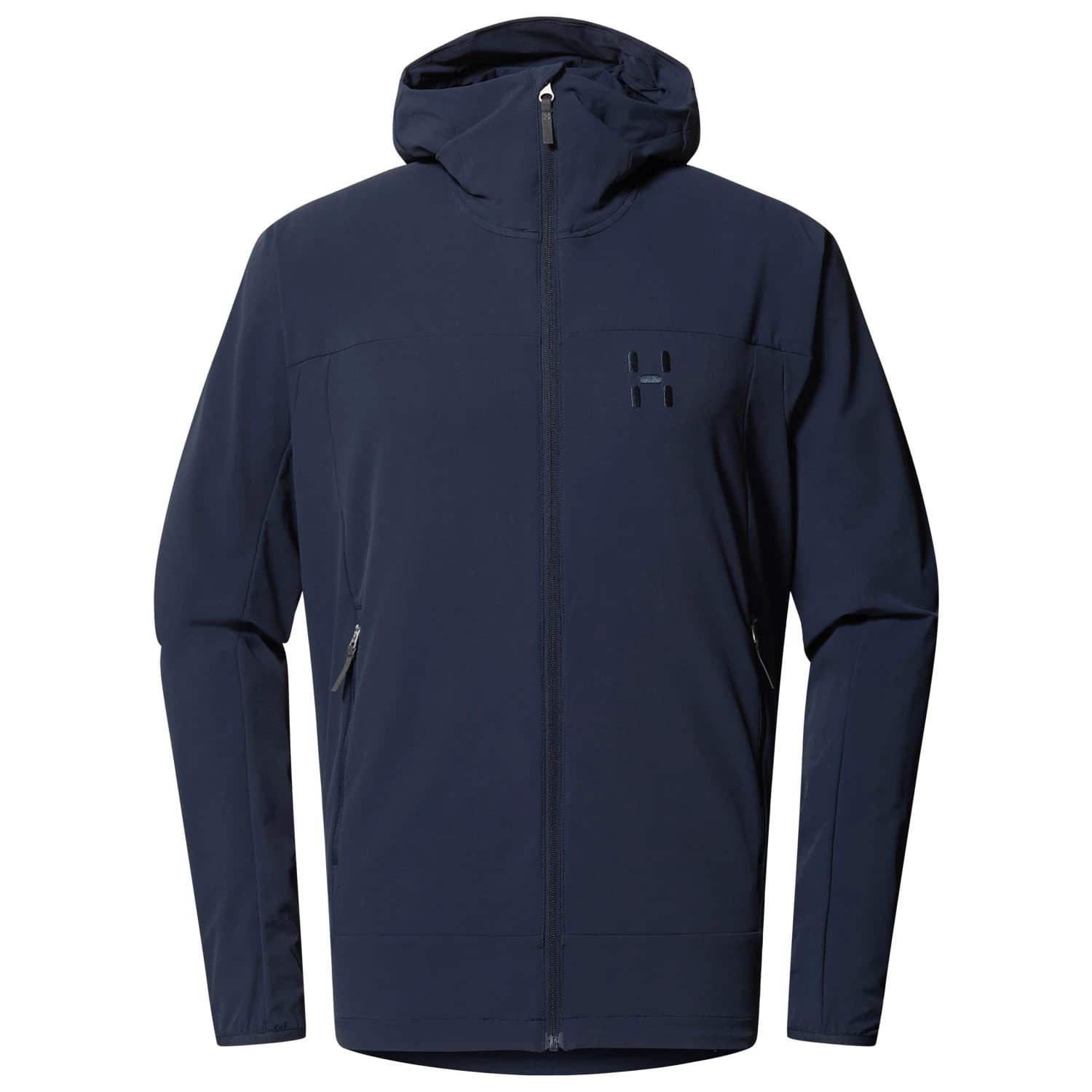 Мъжко софтшел яке Haglöfs Rosson Softshell Hood Softshell jacket - Tarn Blue